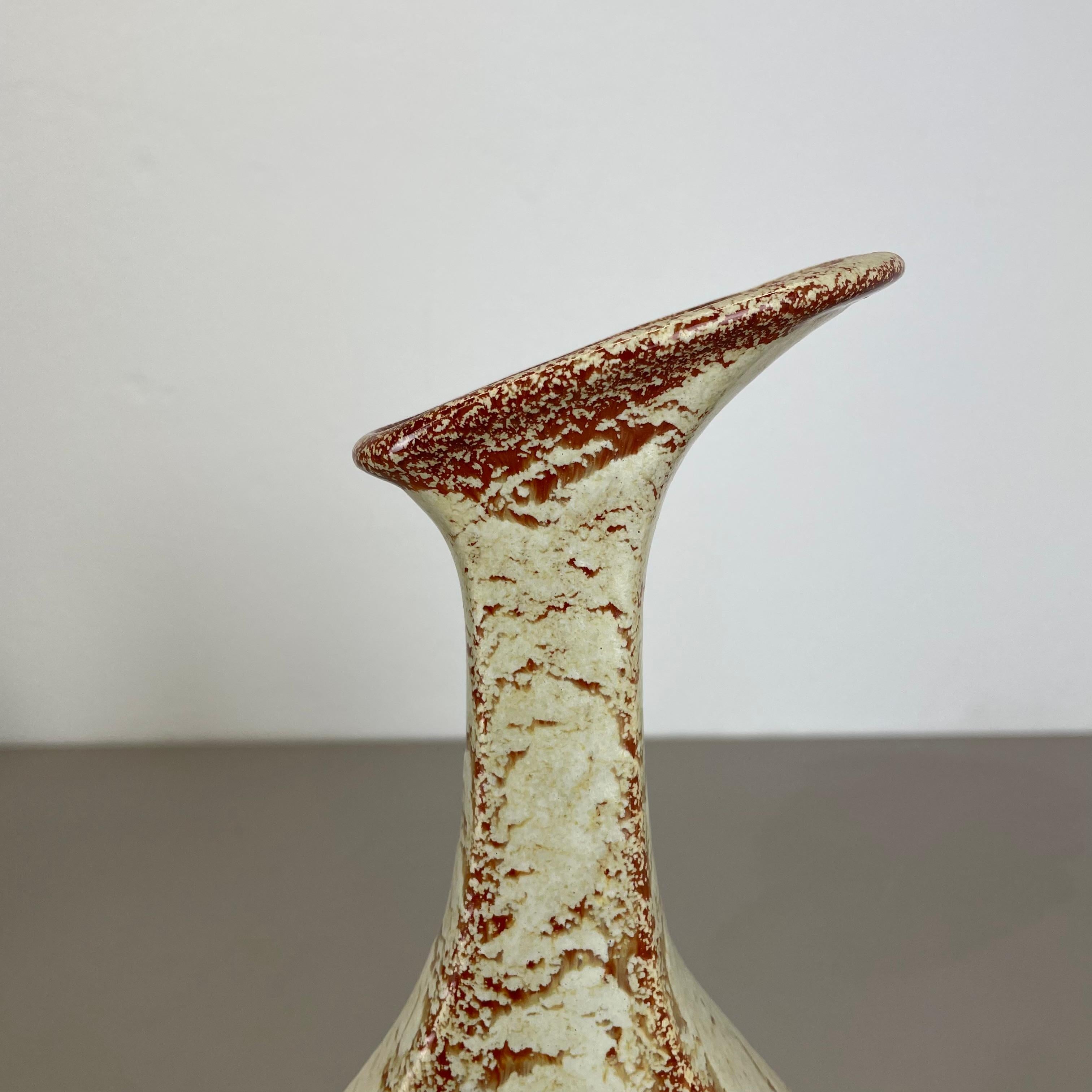 XX secolo Vaso unico in ceramica Studio Pottery di Bertoncello Schiavon Ceramics, Italia anni '70 in vendita