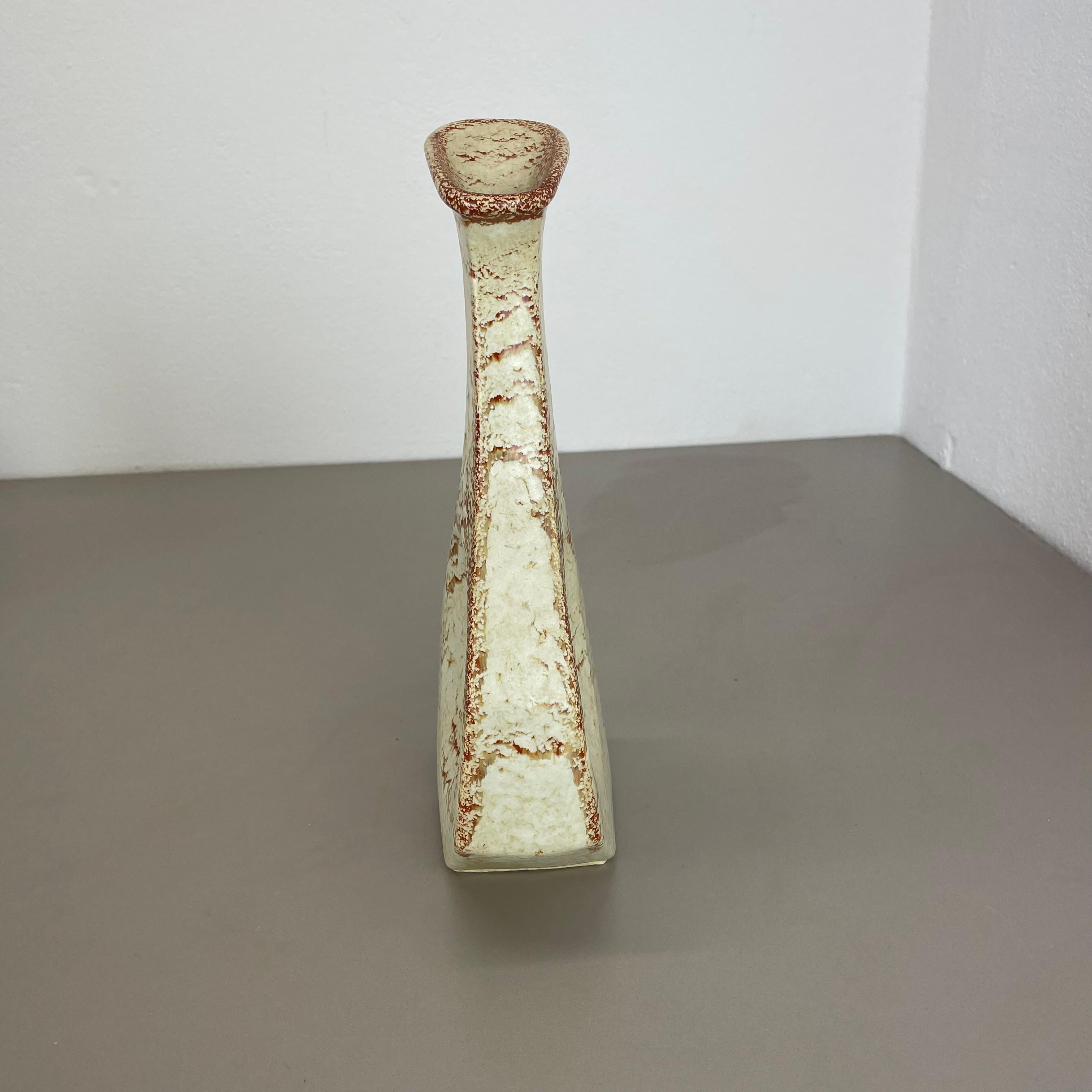 Vaso unico in ceramica Studio Pottery di Bertoncello Schiavon Ceramics, Italia anni '70 in vendita 2
