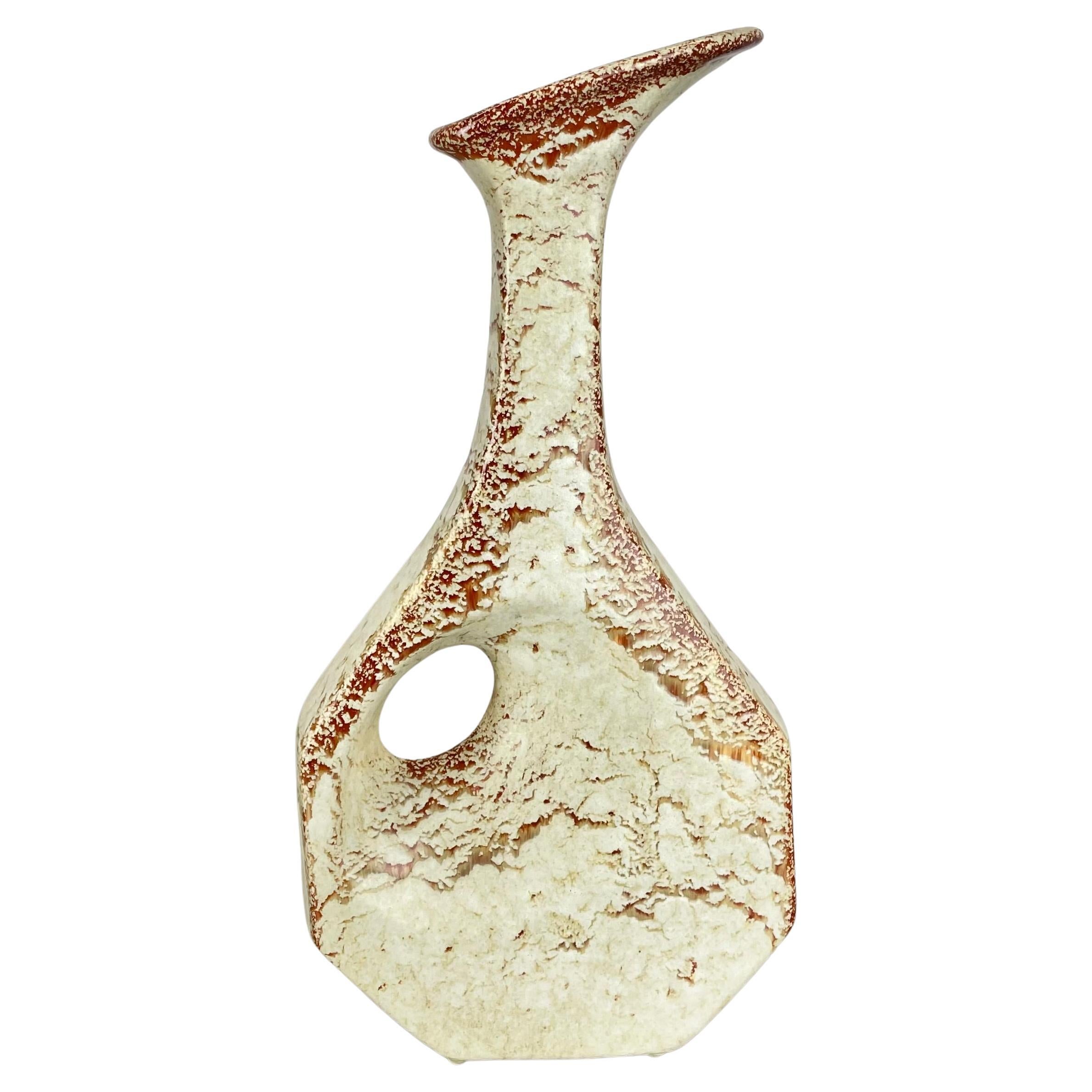 Einzigartige Studio-Keramik-Vase von Bertoncello Schiavon Keramik, Italien 1970er Jahre