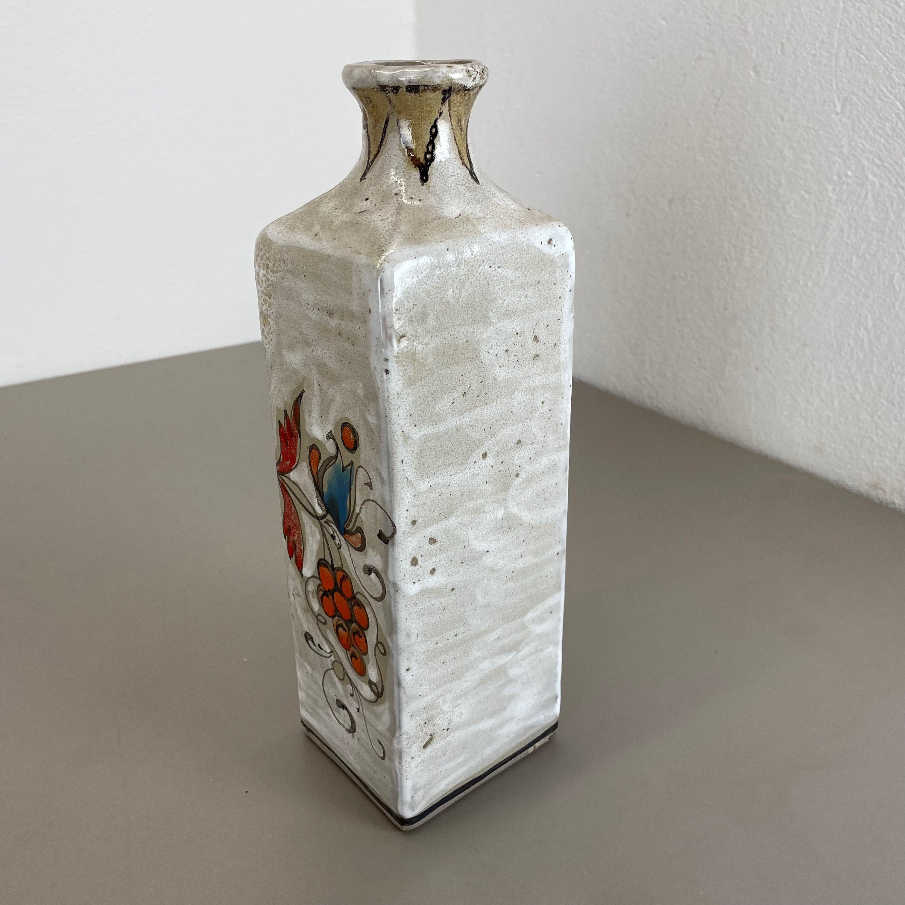 Vase unique en céramique de Studio Pottery par Elio Schiavon Ceramics, Padua, Italie 1970 en vente 8