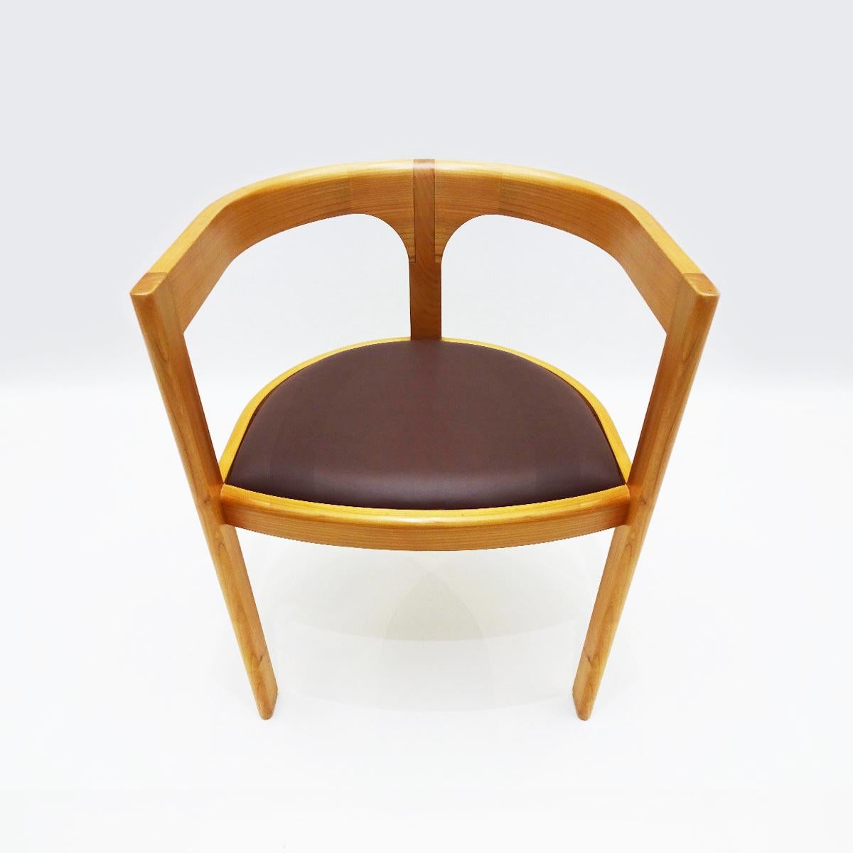 Modern Unique Chair by Danish Master Craftsmen Rud Thygesen and Niels Roth Andersen
