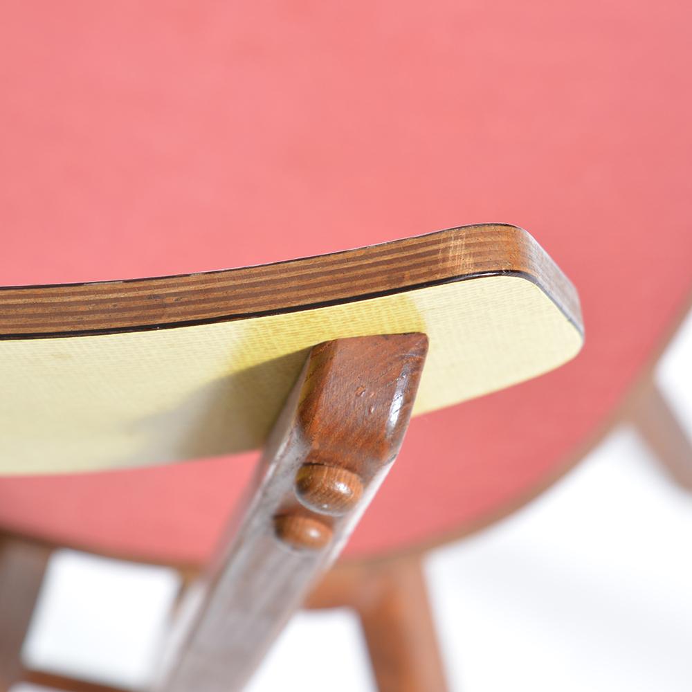 Unique Chair in Wood and Formica, Czechoslovakia, 1970s 6
