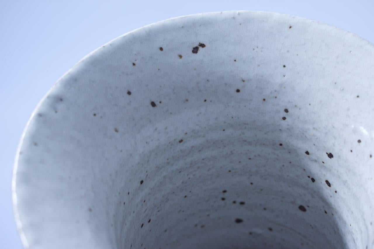 Vase unique en céramique Chamotte de Lisa Larson, Suède en vente 1