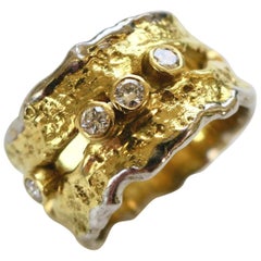 Unique Charles de Temple Band Ring, 1980