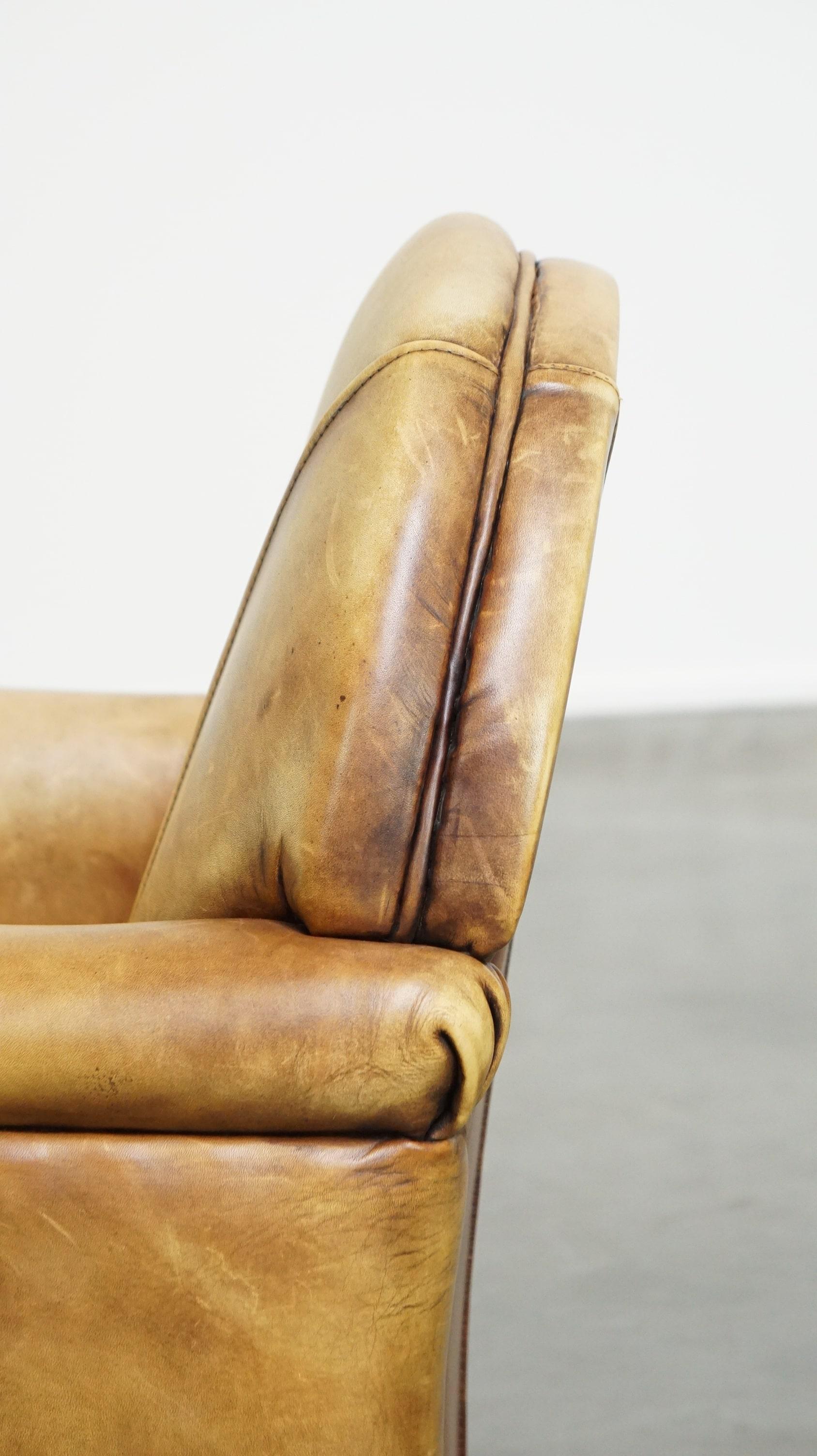 Poltrona per bambini unica nel suo genere, realizzata in pelle di mucca in stile Art Déco in vendita 4