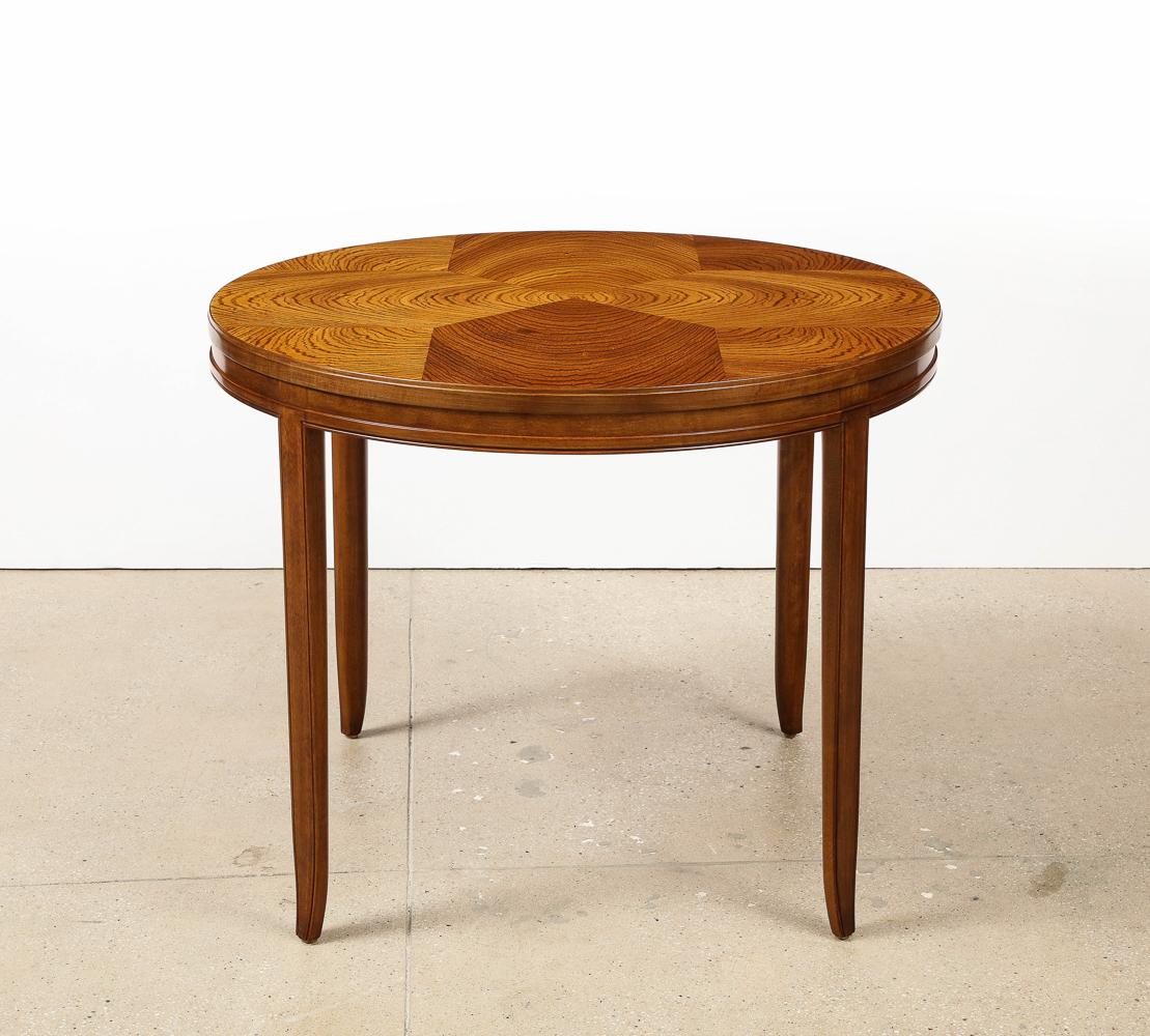 Mid-Century Modern Unique Circular Table by Eugene Schoen