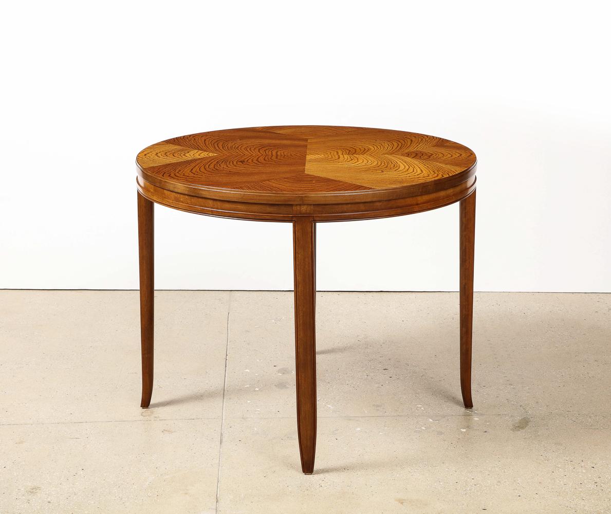 Mid-20th Century Unique Circular Table by Eugene Schoen
