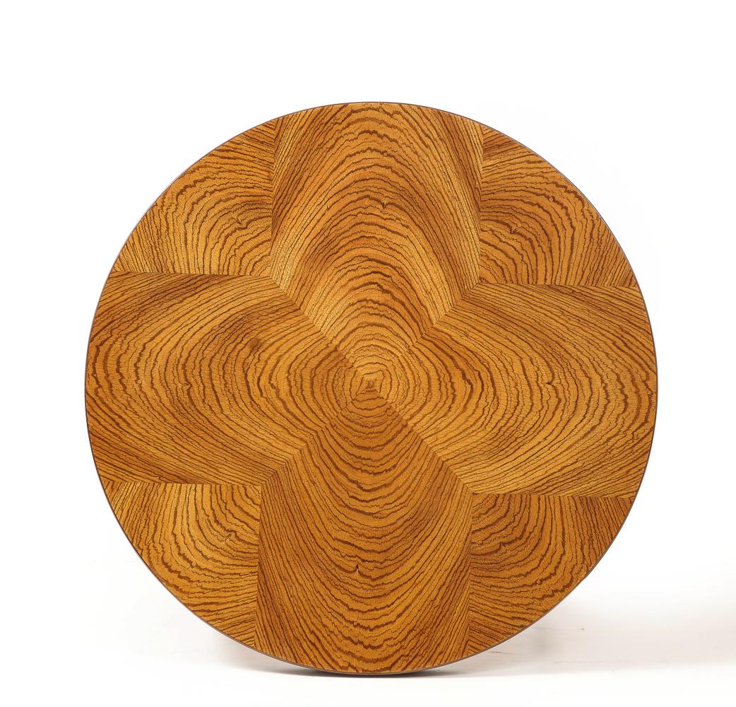 Birch Unique Circular Table by Eugene Schoen