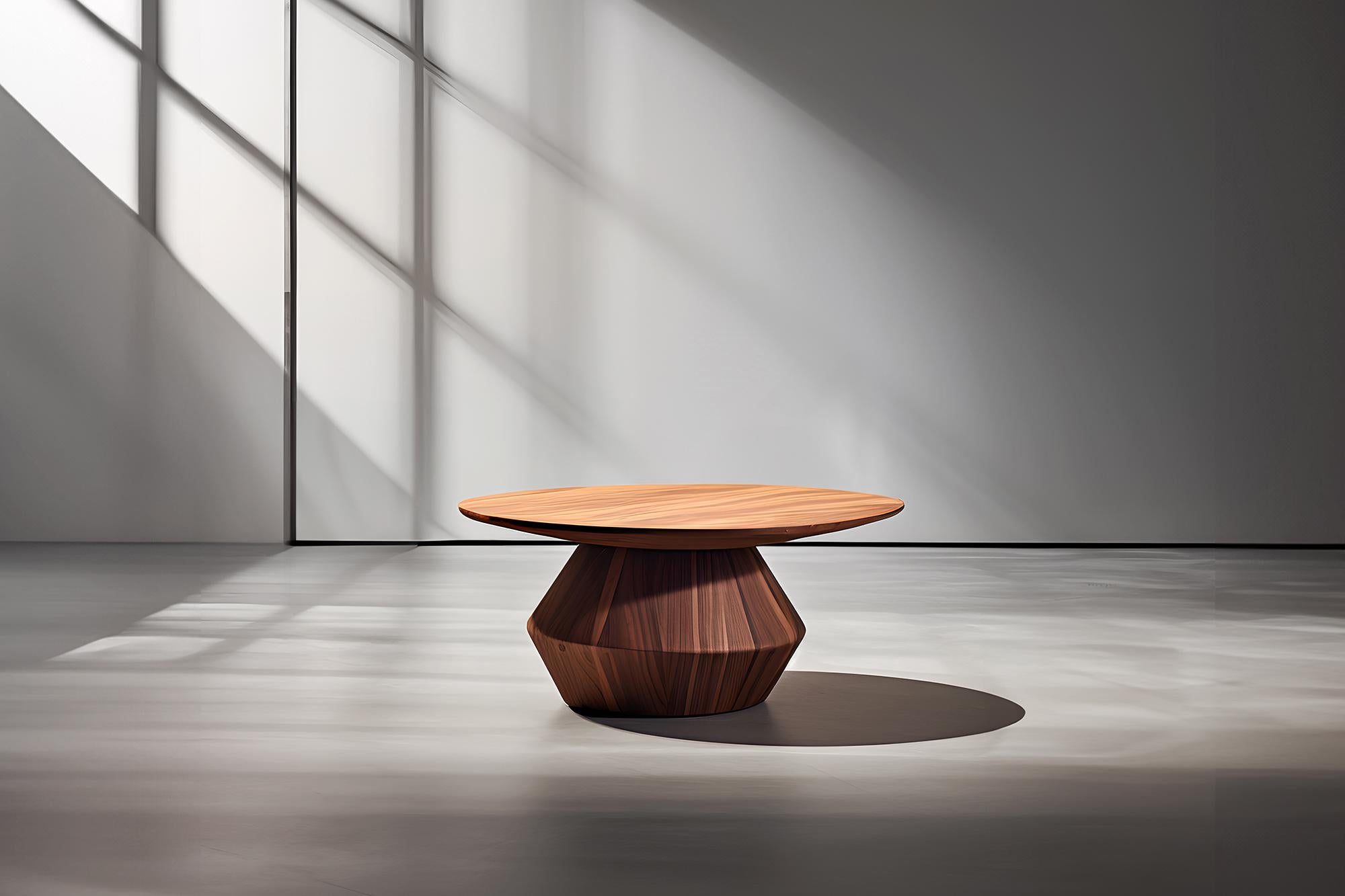 Sculptural Coffee Table Made of Solid Wood, Center Table Solace S41 by Joel Escalona


The Solace table series, designed by Joel Escalona, is a furniture collection that exudes balance and presence, thanks to its sensuous, dense, and irregular