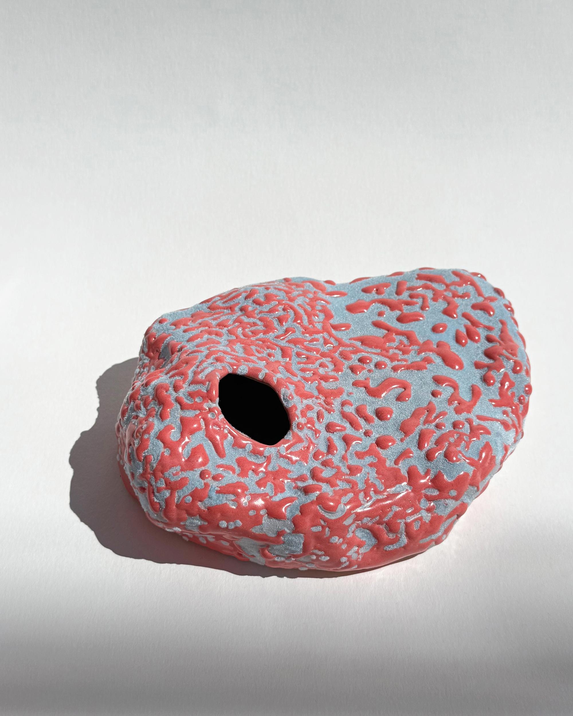 Moderne Bol unique en argile et soie par Justyna Bugajczyk en vente