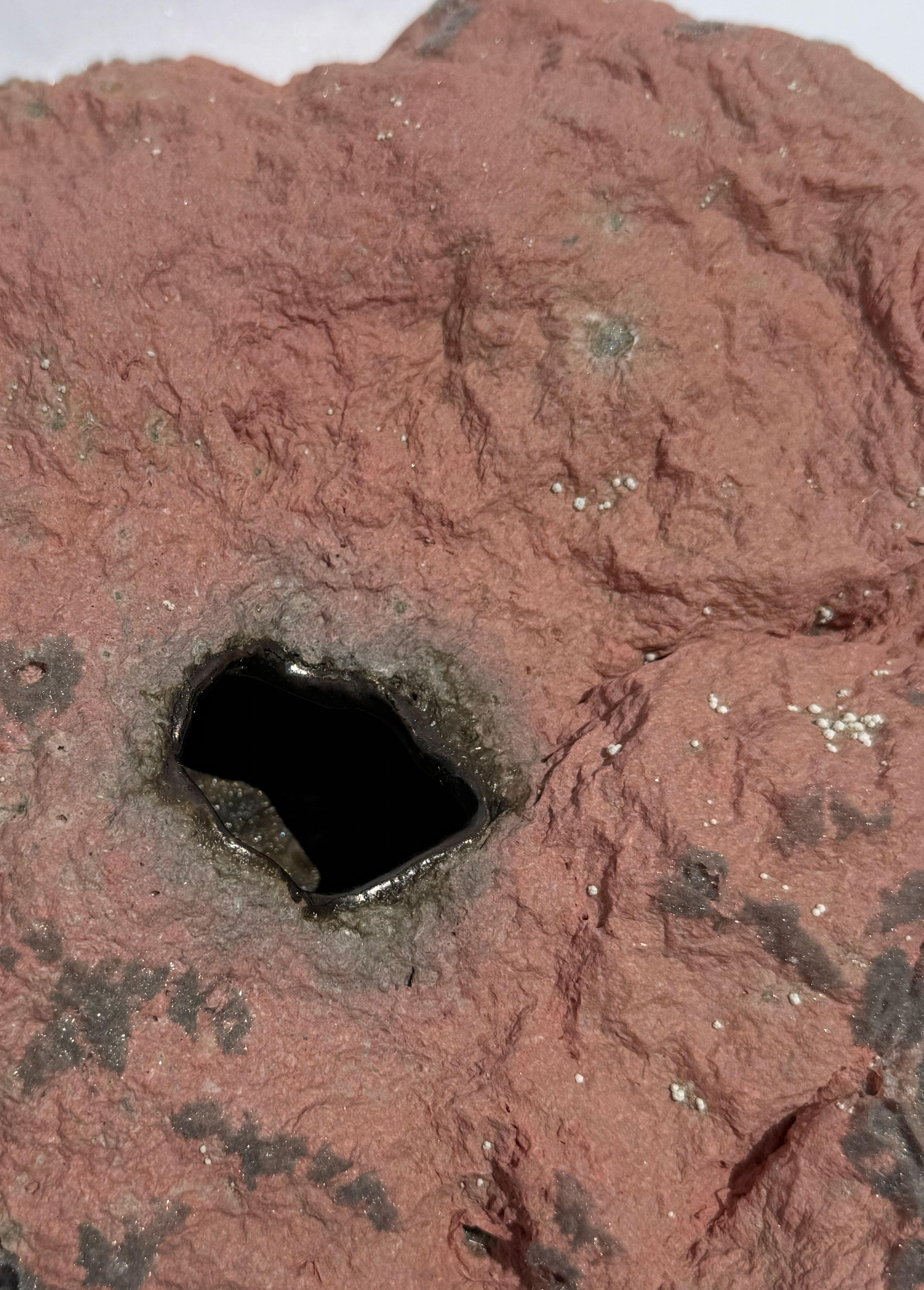 Moderne Bol unique en argile et soie par Justyna Bugajczyk en vente