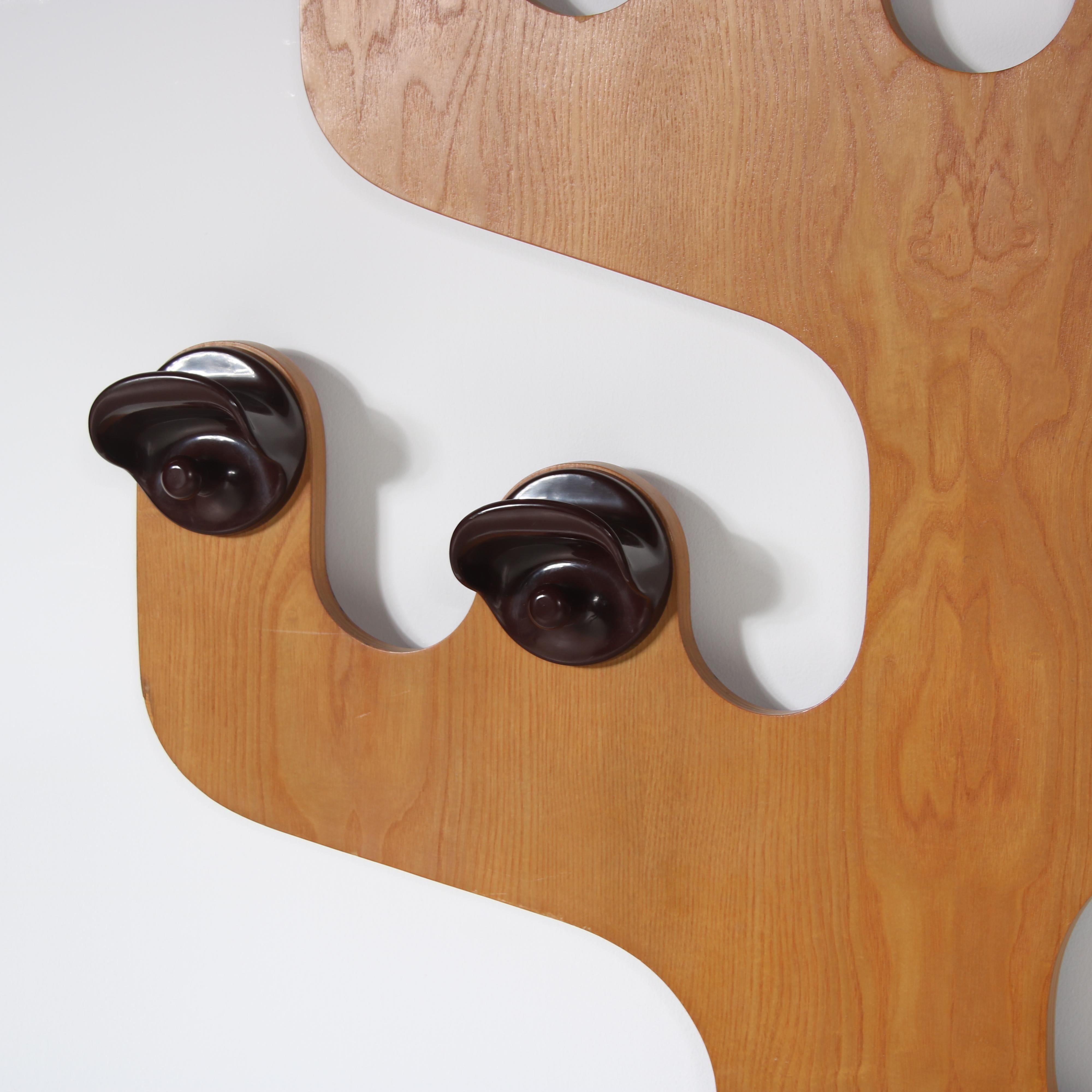 Italian Unique Coat Rack by Olaf Von Boh for Kartell, Italy 1970 For Sale