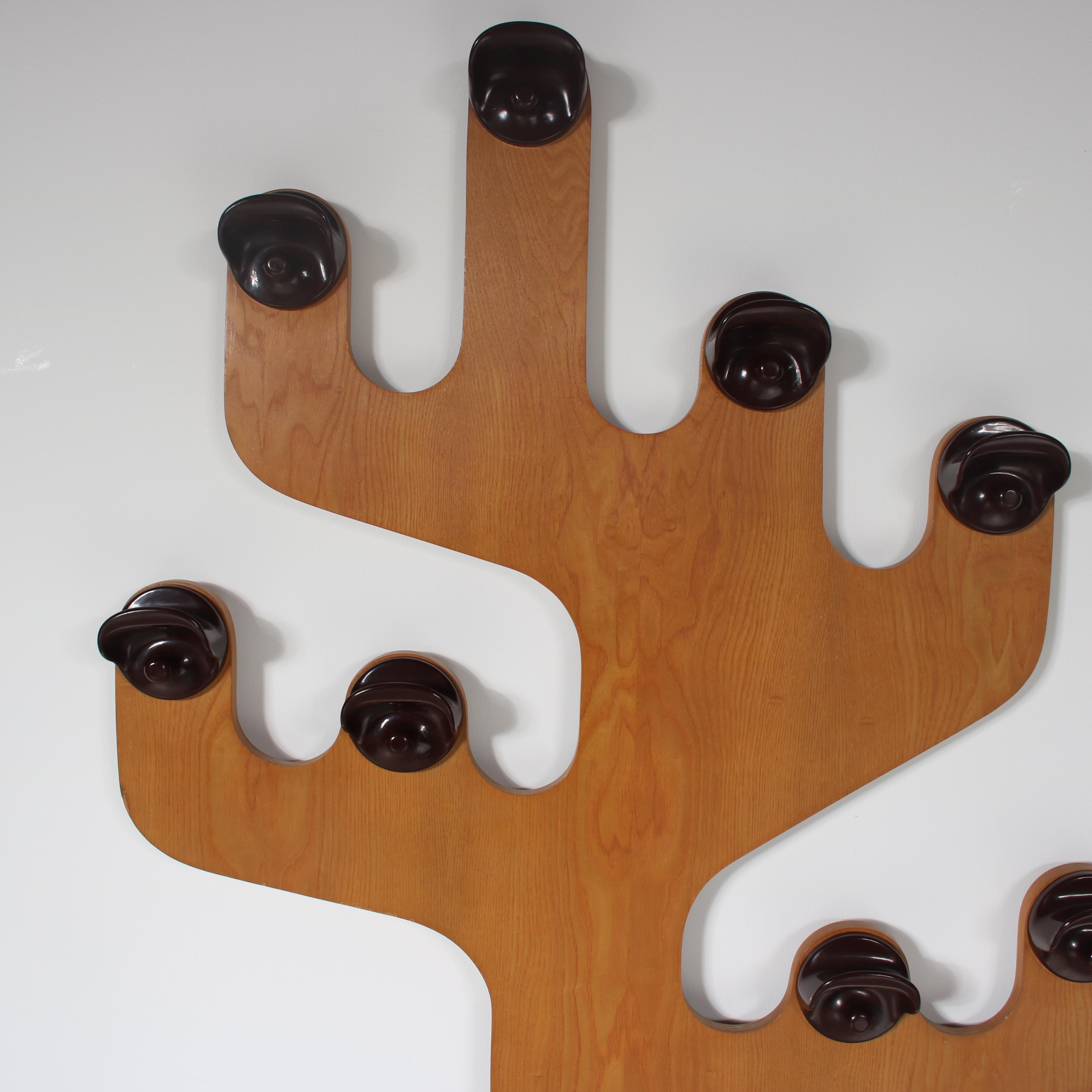 Late 20th Century Unique Coat Rack by Olaf Von Boh for Kartell, Italy 1970 For Sale