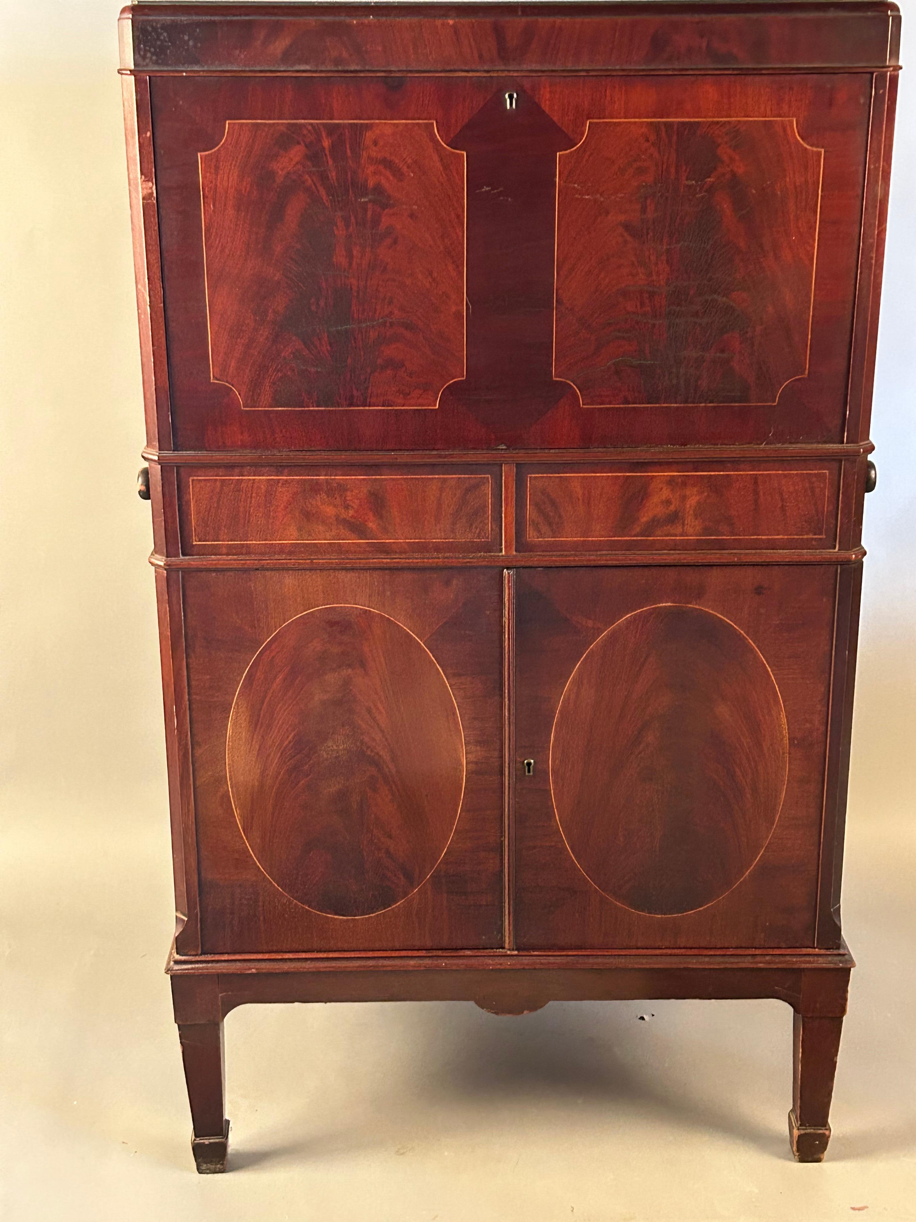 Unique Cocktail Cabinet, Dry Bar, Saks Fifth Ave For Sale 3