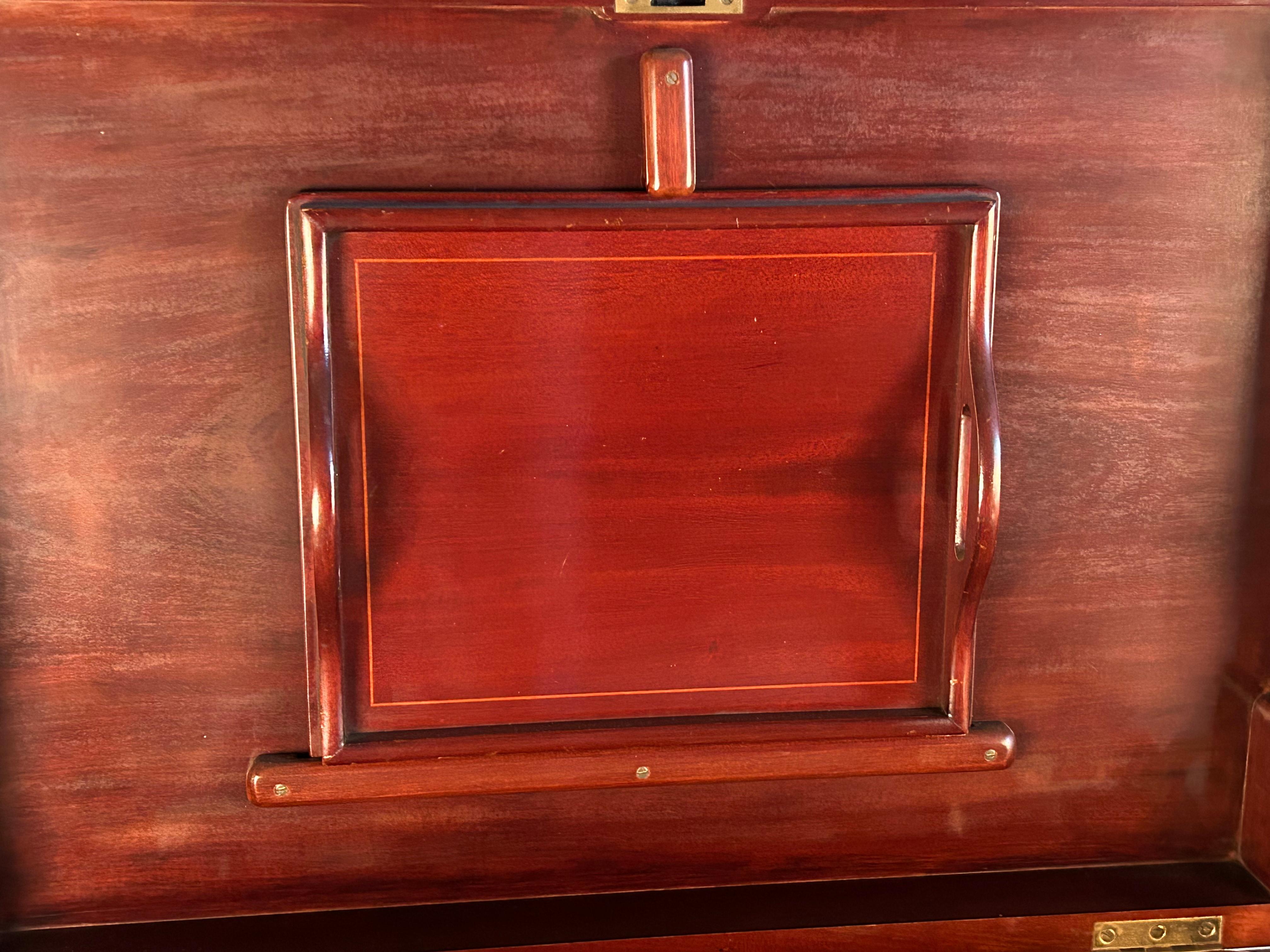 American Unique Cocktail Cabinet, Dry Bar, Saks Fifth Ave For Sale