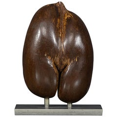 Unique Coco-De-Mer Nut, Mounted by Anthony Redmile, London, circa 1970