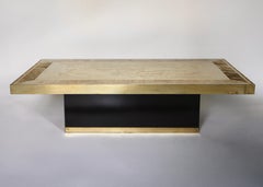 Unique coffee table designed by Ricco D. for Lova Creation, Belgium, signed and