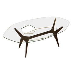 Unique Coffee Table in the Style of Ico Parisi, Italy, 1960s