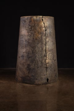 Unique Collectible Cast Bronze Pedestal Sculptural Base by Costantini, Beninx 04