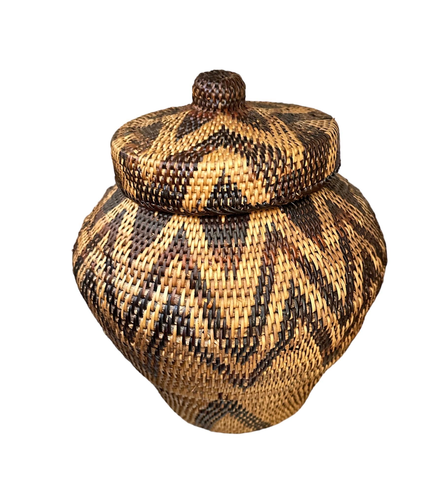 Botswanan Unique Collection of African Decorative Baskets 