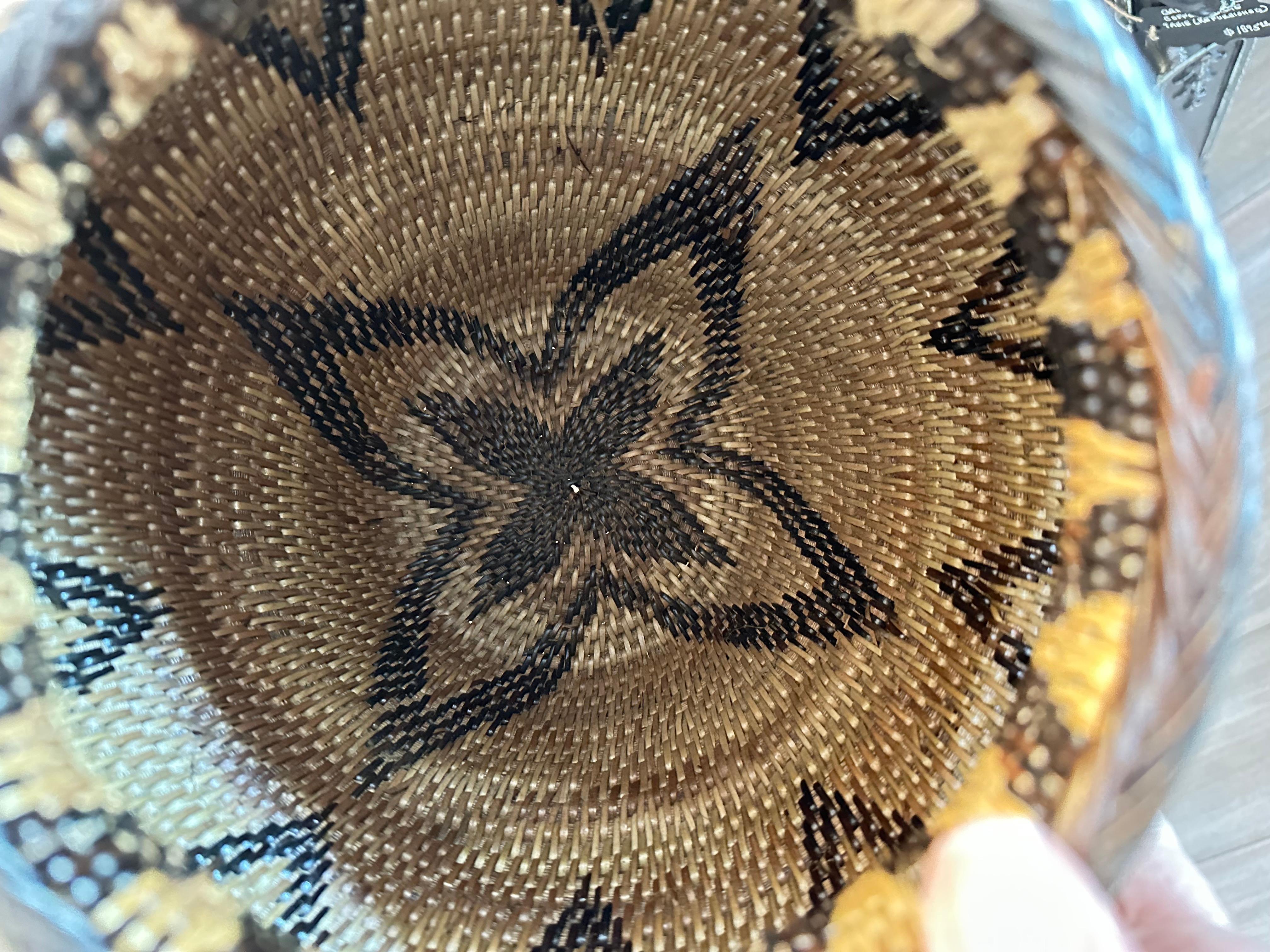 Unique Collection of African Decorative Baskets  In Good Condition In Jupiter, FL