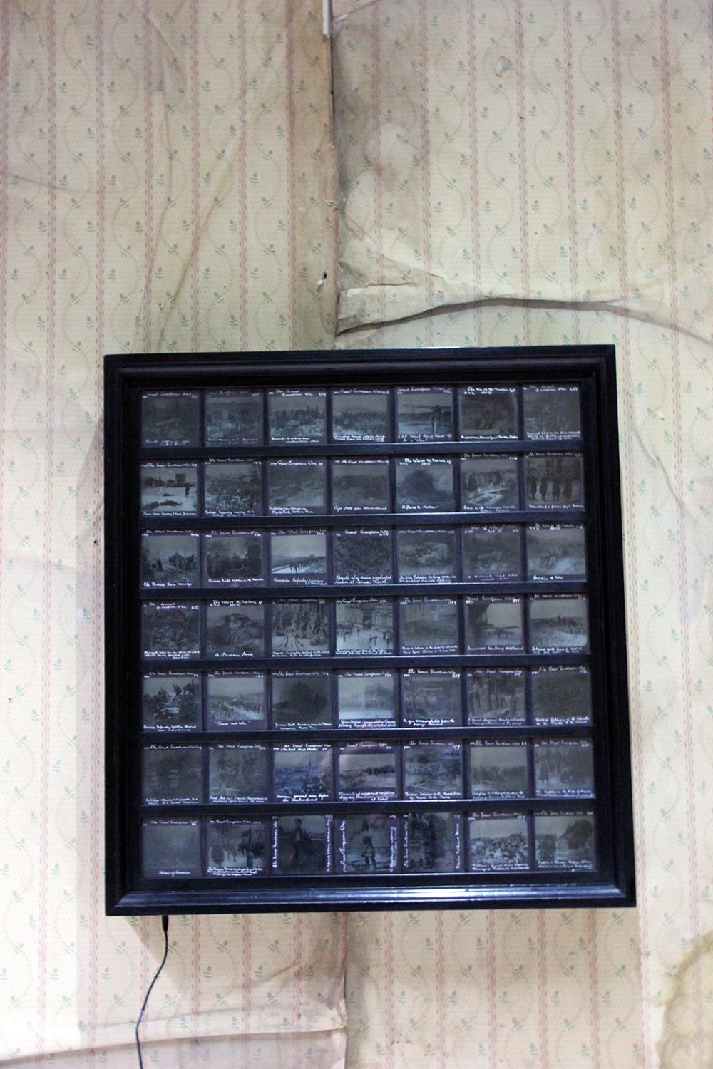 Unique Collection of Forty-Nine Light-Box Framed Lantern Slides of WWI Interest For Sale 3