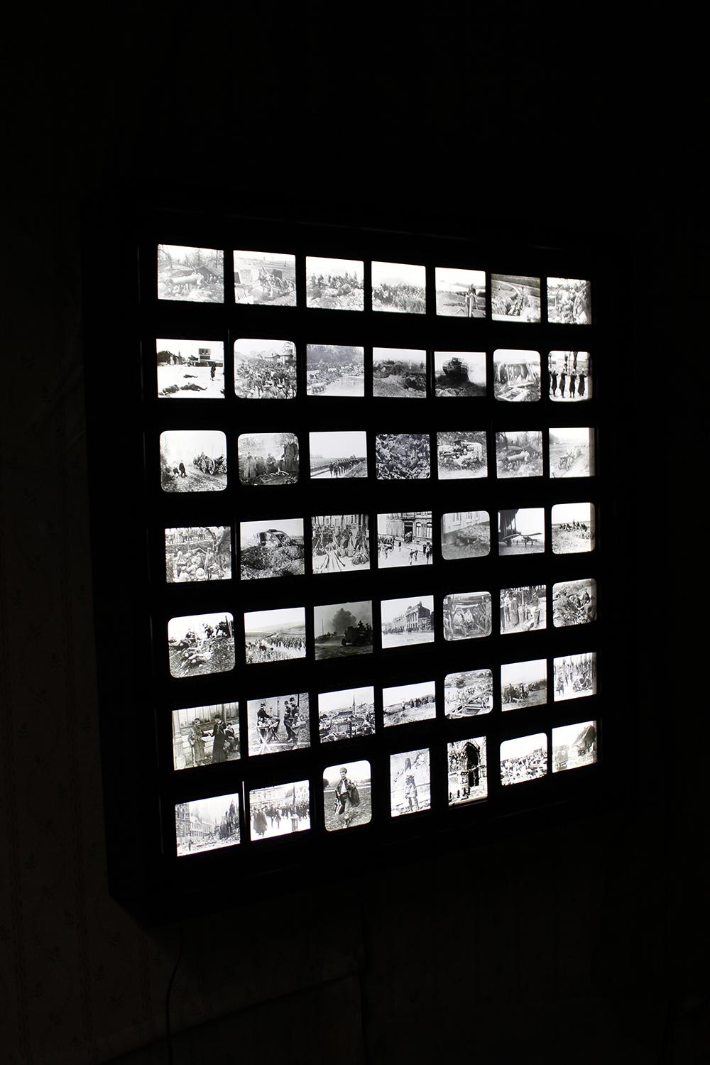 Unique Collection of Forty-Nine Light-Box Framed Lantern Slides of WWI Interest For Sale 5