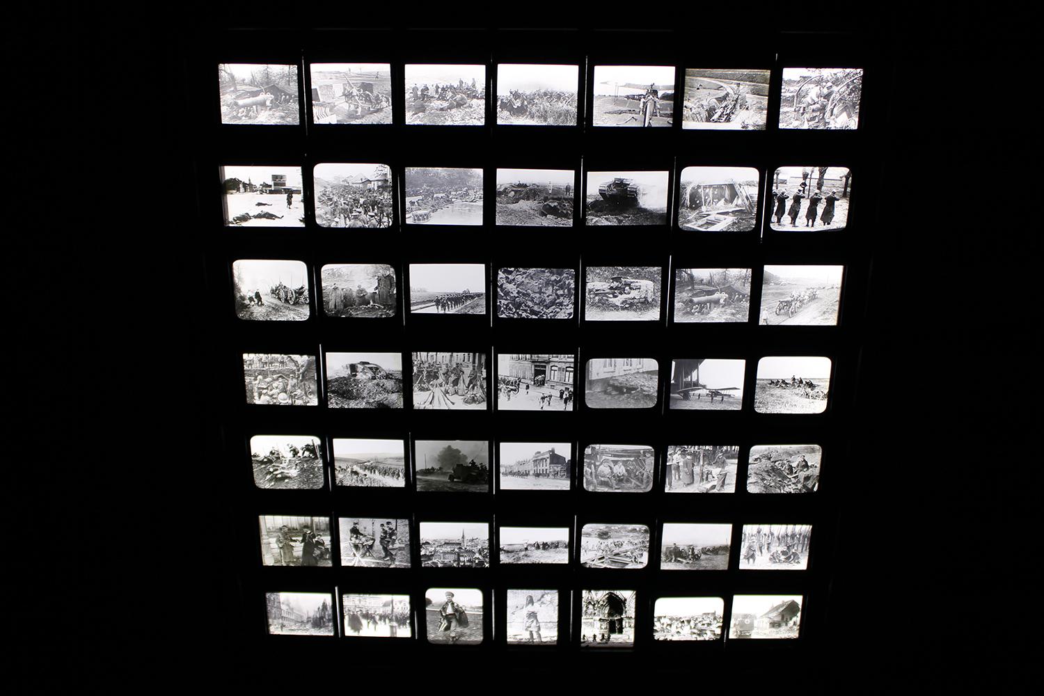Unique Collection of Forty-Nine Light-Box Framed Lantern Slides of WWI Interest For Sale 8