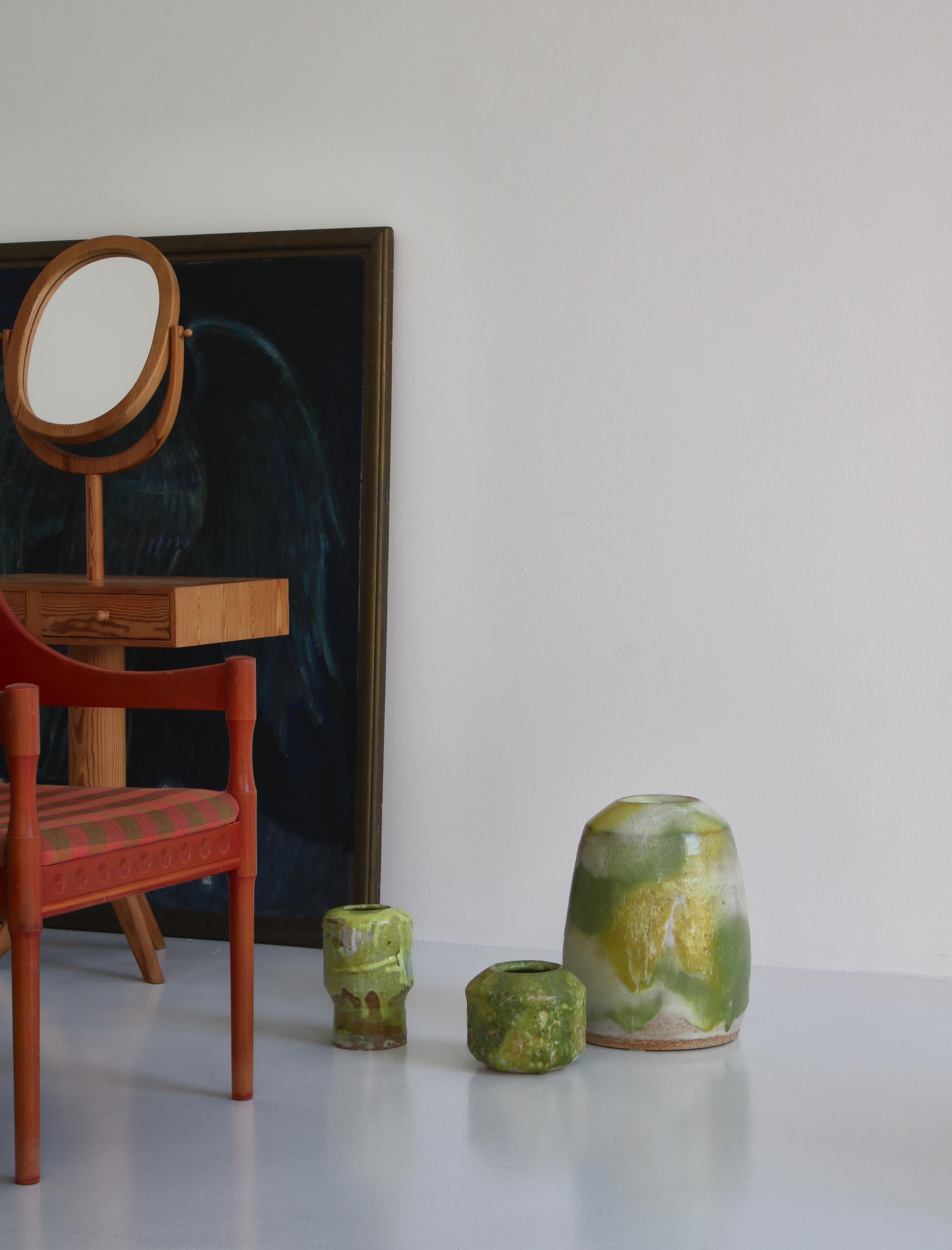 Collezione unica di vasi in gres di Ole Bjørn Krüger, Studio A, anni '60 in vendita 6