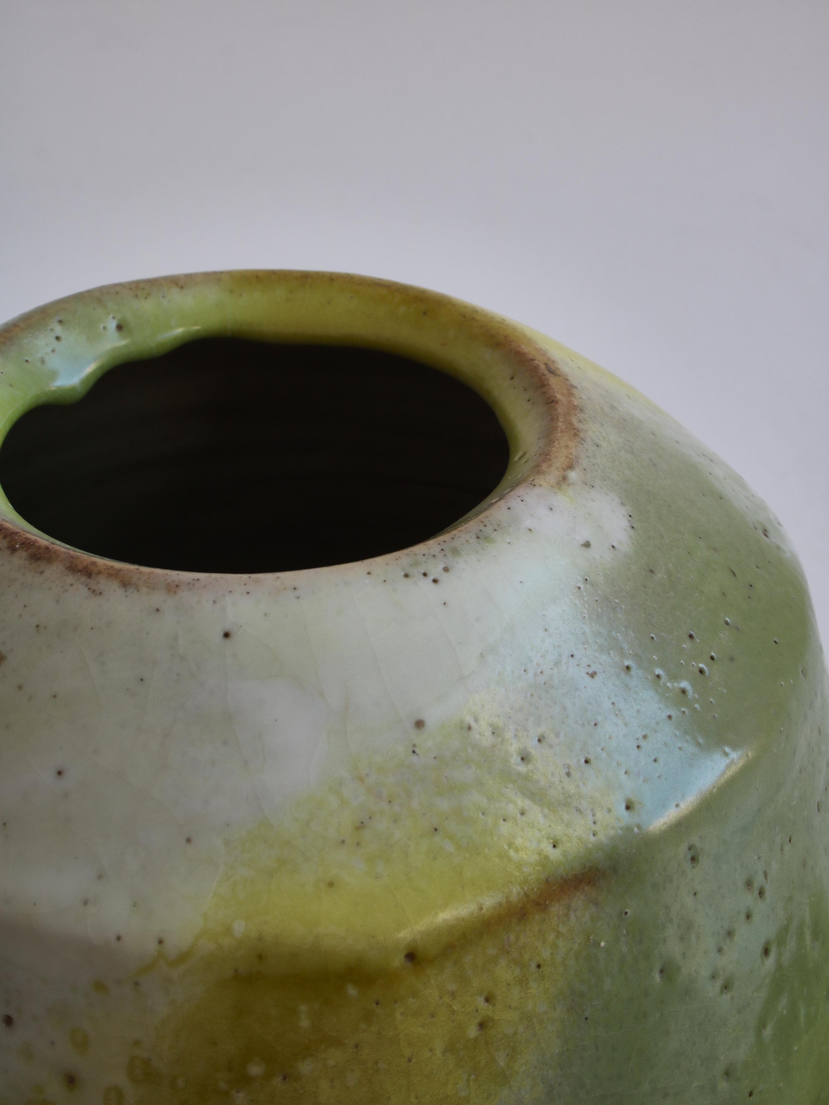 Mid-20th Century Unique Collection of Stoneware Vases by Ole Bjørn Krüger, Own Studio, 1960s For Sale