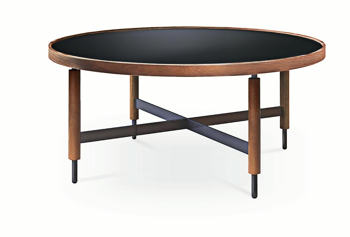 Unique collin center table by Collector
Dimensions: D 80 x H 35 cm
Materials: Glass, oak, metal
Other materials available.

The Collector brand aims to be part of the daily life by fusing furniture to our home routine and lifestyle, that’s why