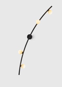 Unique Comet Wall Scone Big Black by Hatsu