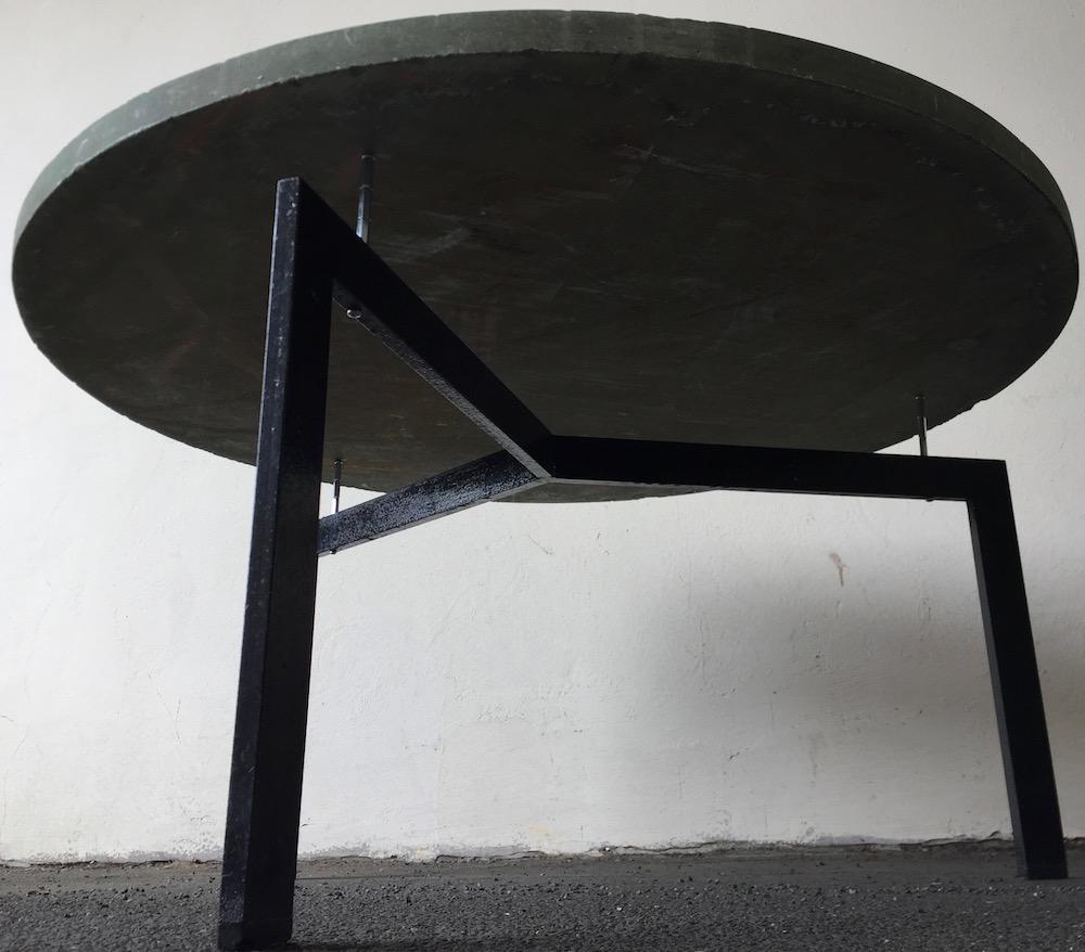 Mid-20th Century Unique Concrete Dining or Outdoor Table