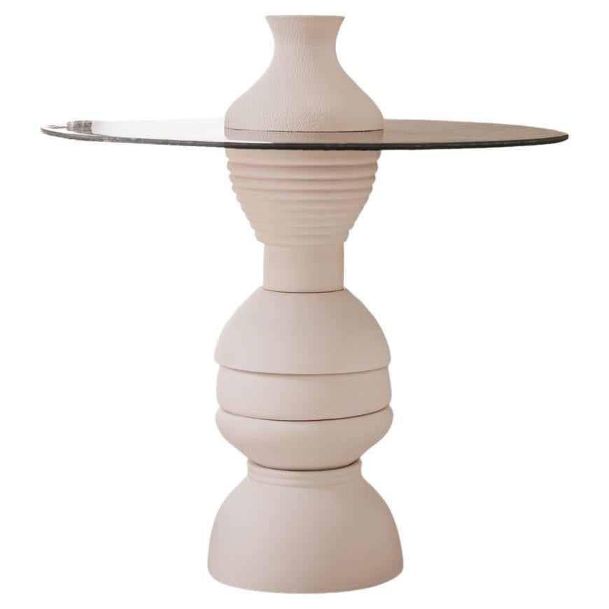 Unique Console Table with organic shape made to order diff.Colour, shapes, etc For Sale