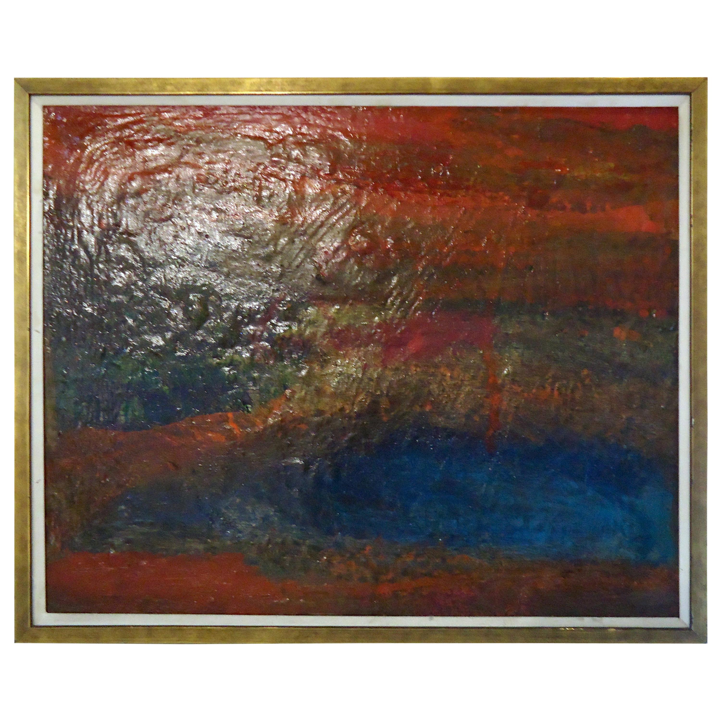 Unique Contemporary Abstract Oil Painting