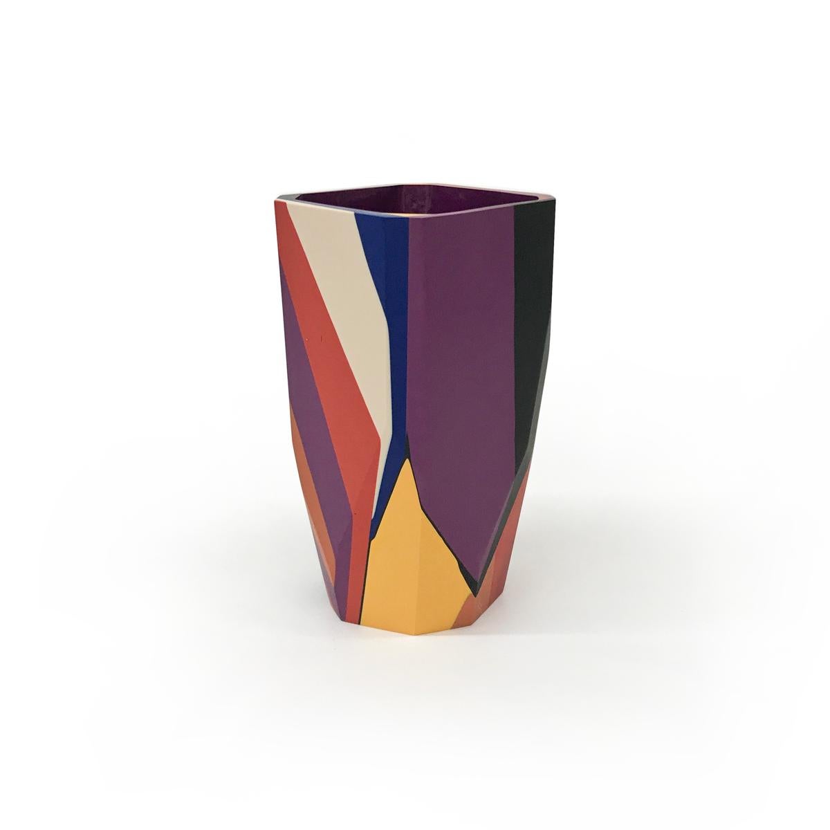 Unique Contemporary Cast Resin Isere Vase by Elyse Graham In New Condition In Springfield, OR