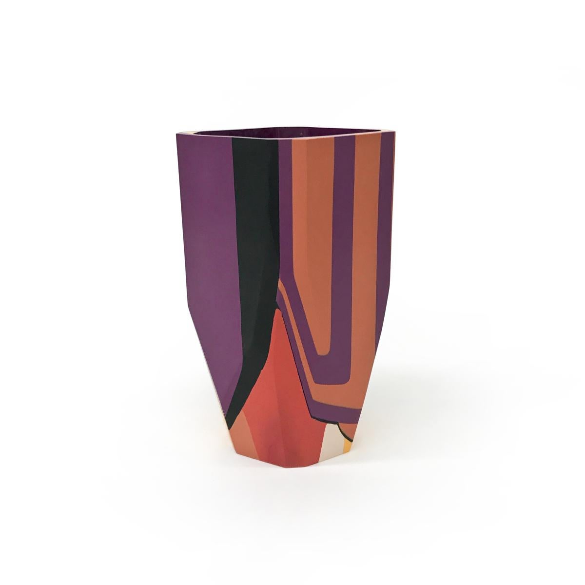 Unique Contemporary Cast Resin Isere Vase by Elyse Graham 1
