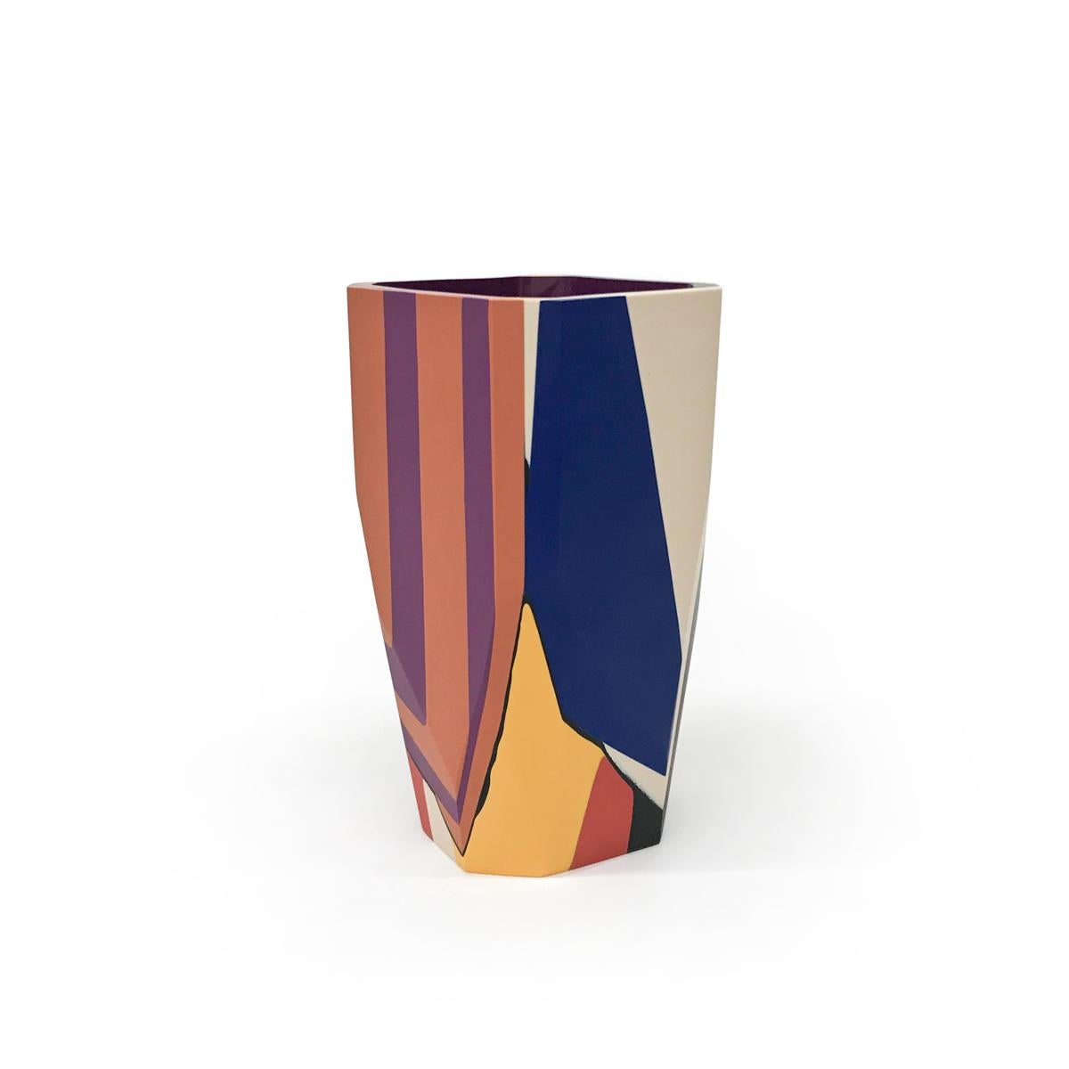 Unique Contemporary Cast Resin Isere Vase by Elyse Graham 2