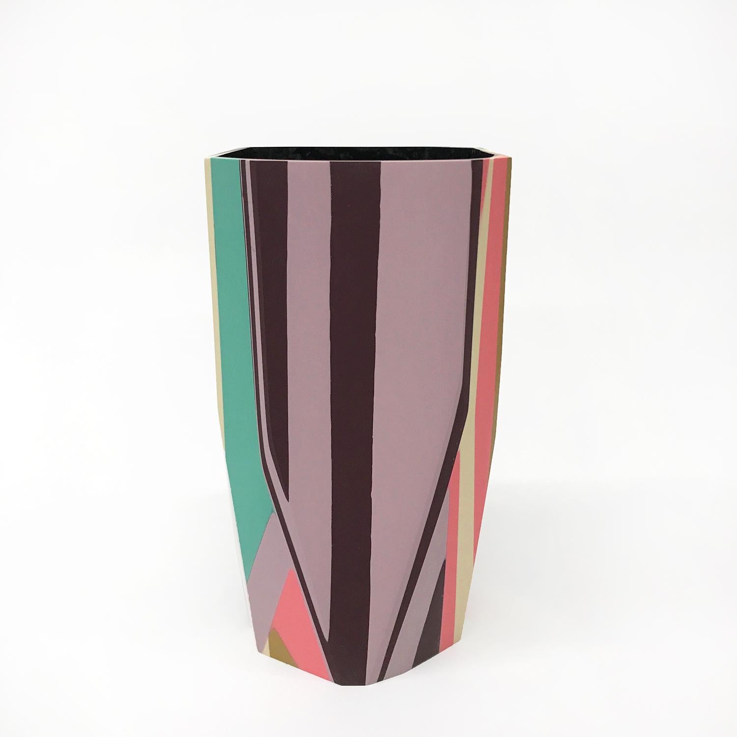 Zeitgenössische Puglia-Vase aus Gussharz von Elyse Graham, Unikat im Zustand „Neu“ im Angebot in Springfield, OR
