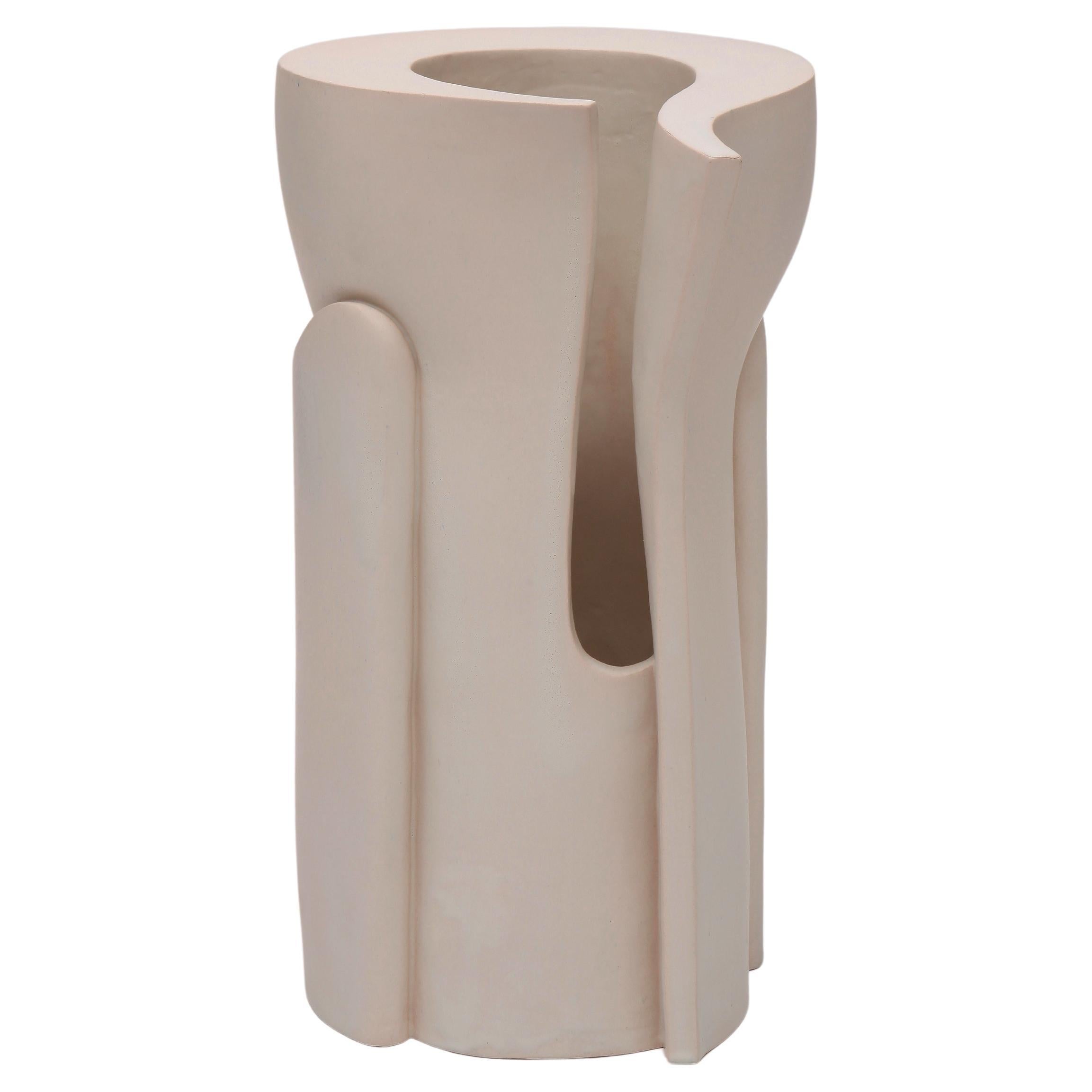 Ceramic Vase Large Unique Contemporary EZ Vase by Todomuta