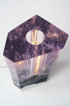 Unique Contemporary 'Rise' Light by Jule Cats, Model Small, White, Black, Grey