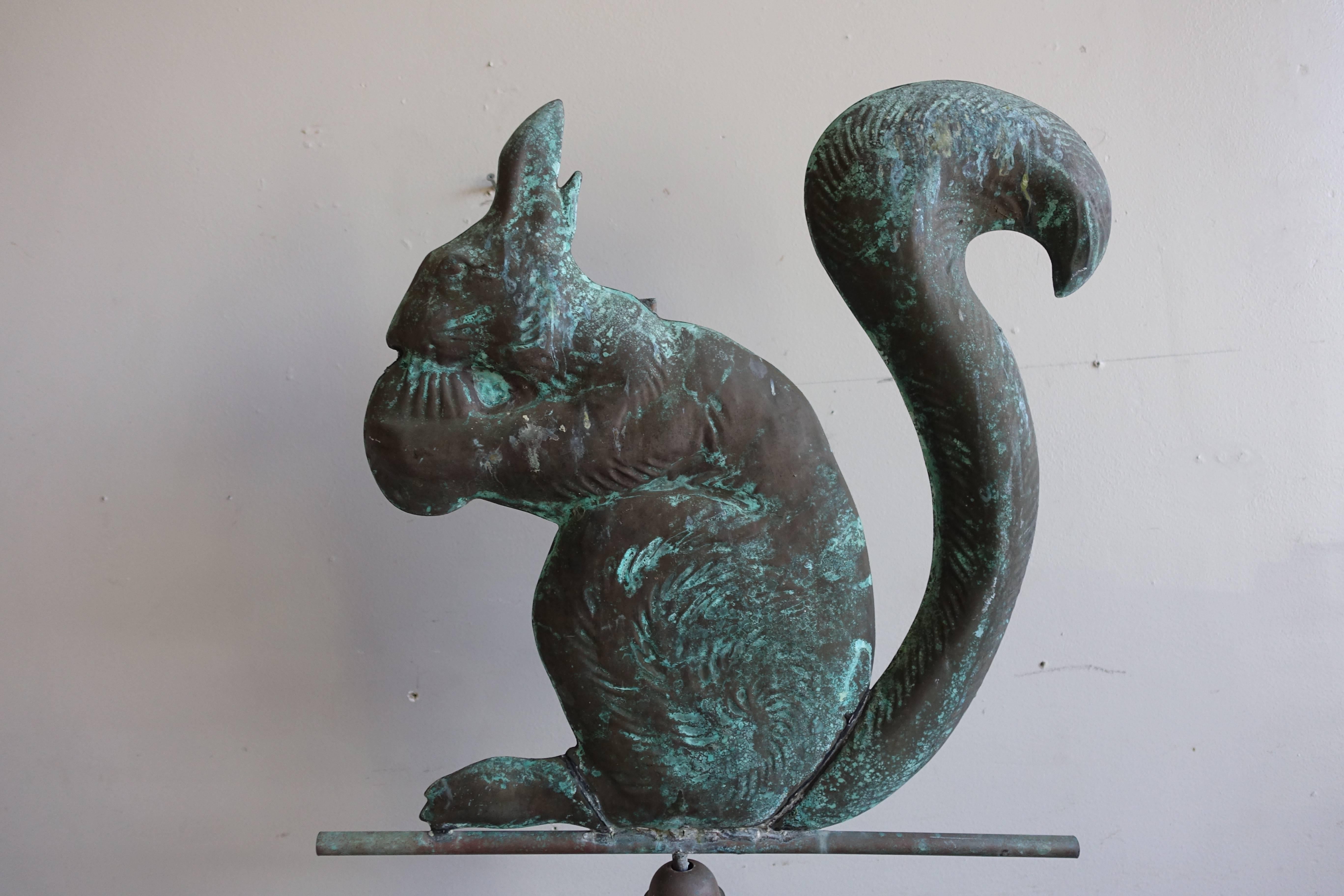 squirrel weathervane