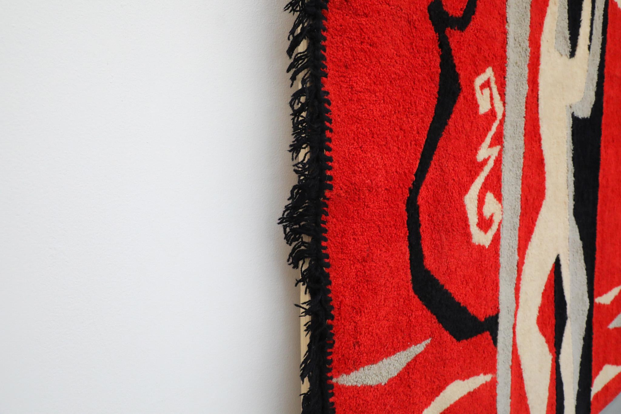 20th Century 1950s Le Corbusier Inspired 'Modulor' Tapestry from Brussels Expo '58 For Sale