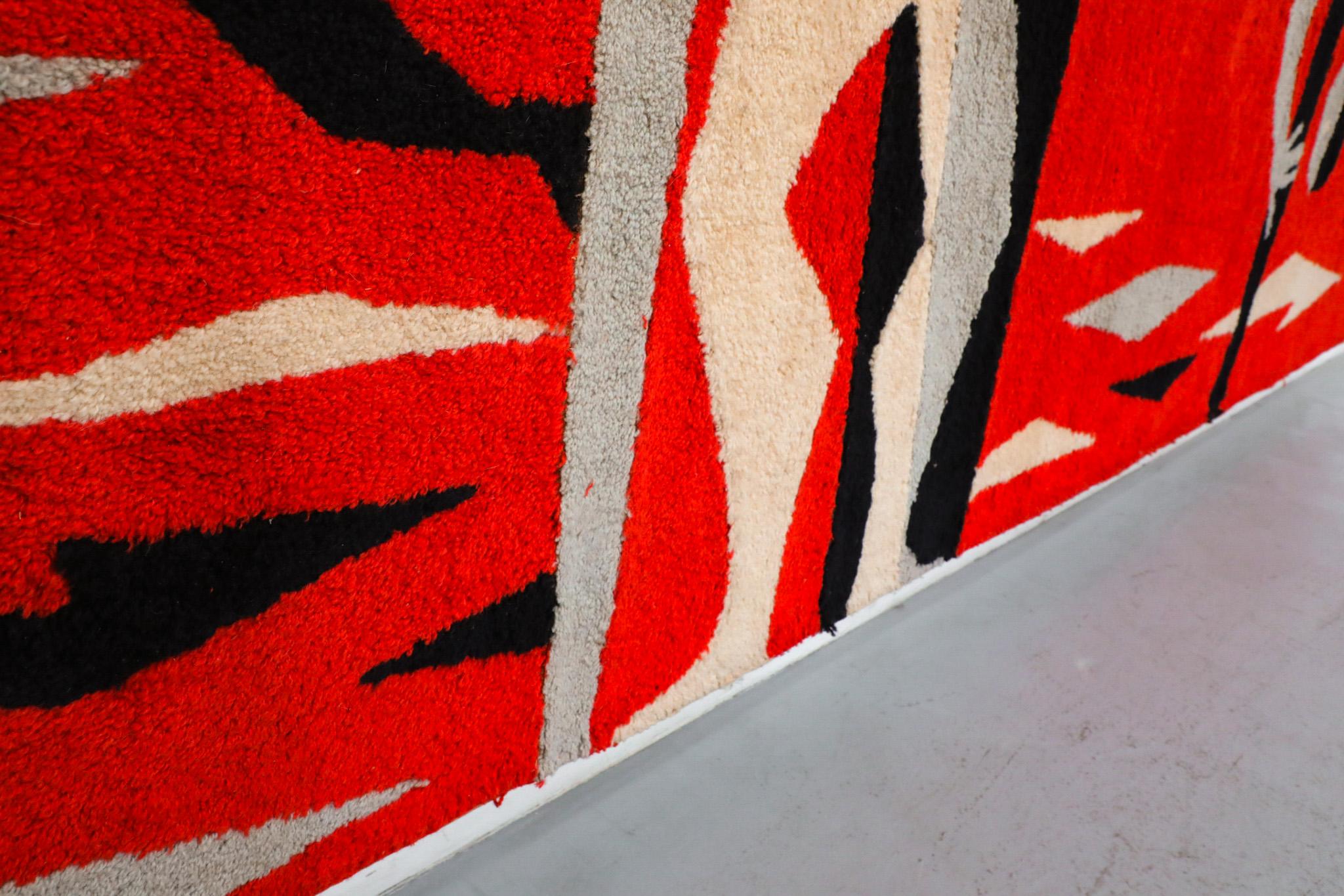 Yarn 1950s Le Corbusier Inspired 'Modulor' Tapestry from Brussels Expo '58 For Sale