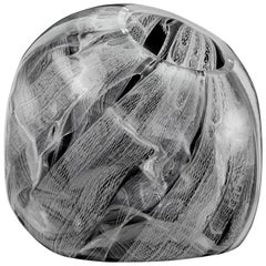 Unique Crumpled Sculptural Vessel by Jeff Zimmerman and James Mongrain