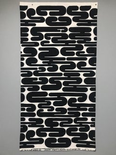 Unique Custom Wall Textile Created from 1963 Fabric Designed by Alexander Girard