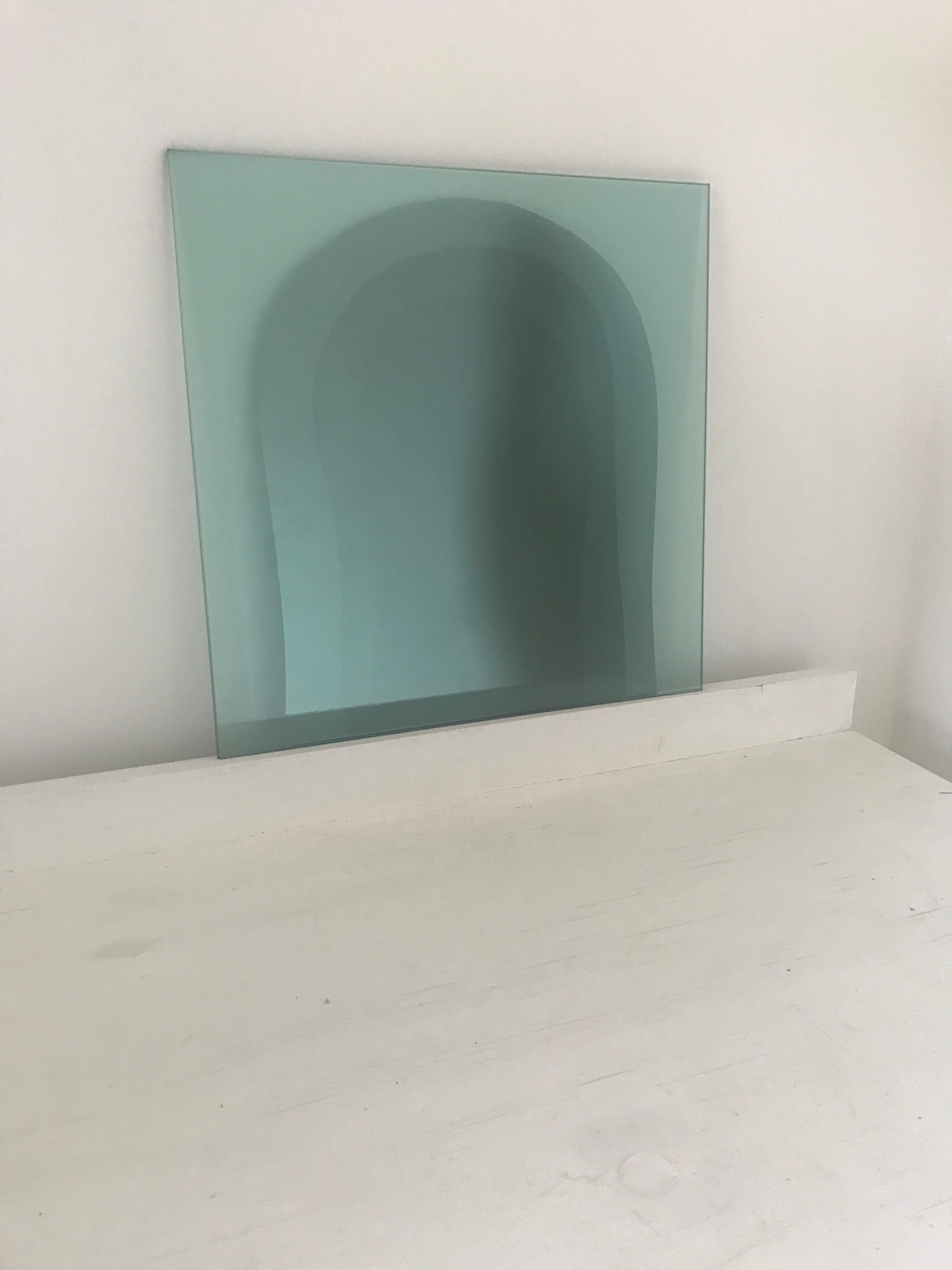 Modern Unique Custom Wooble Mirror by Kim Thome For Sale