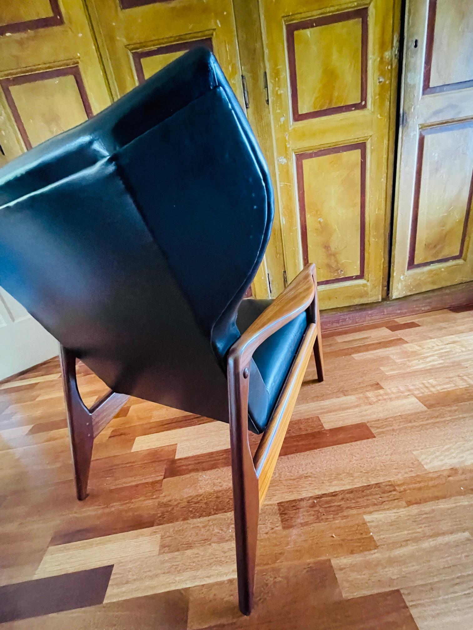 Chaise de design danois unique. Chaise de style Madsen & Schubell. Chaise extrêmement rare en vente 5