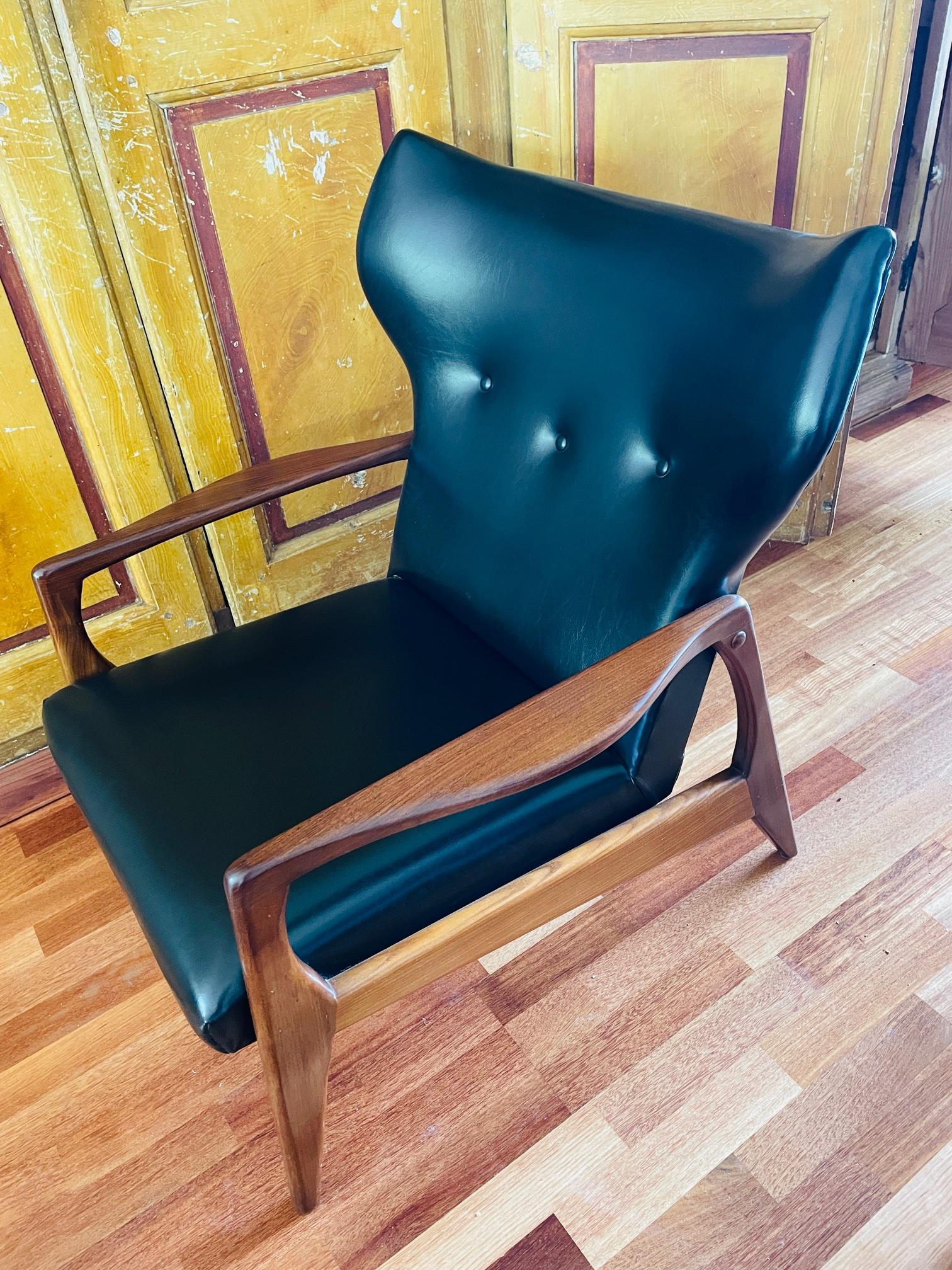 Chaise de design danois unique. Chaise de style Madsen & Schubell. Chaise extrêmement rare en vente 7