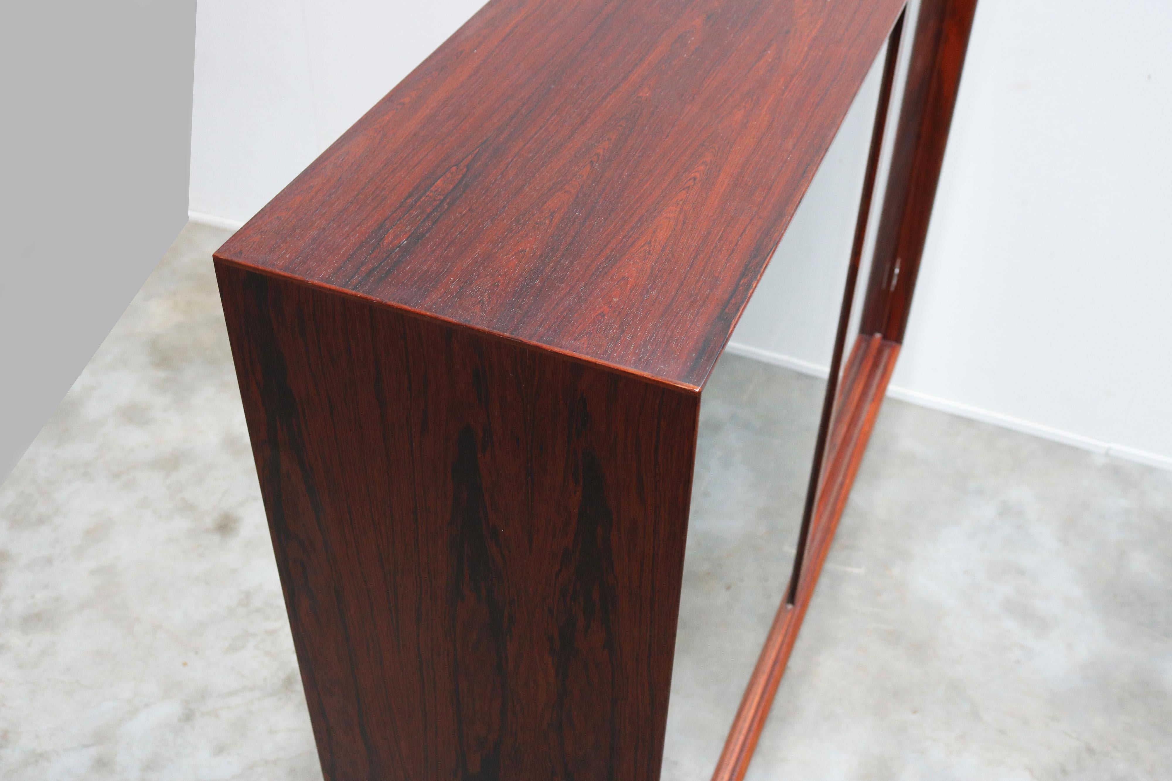 Libreria in legno di palissandro dal design unico danese di Arne Vodder per Sibast furniture 1958 in vendita 5